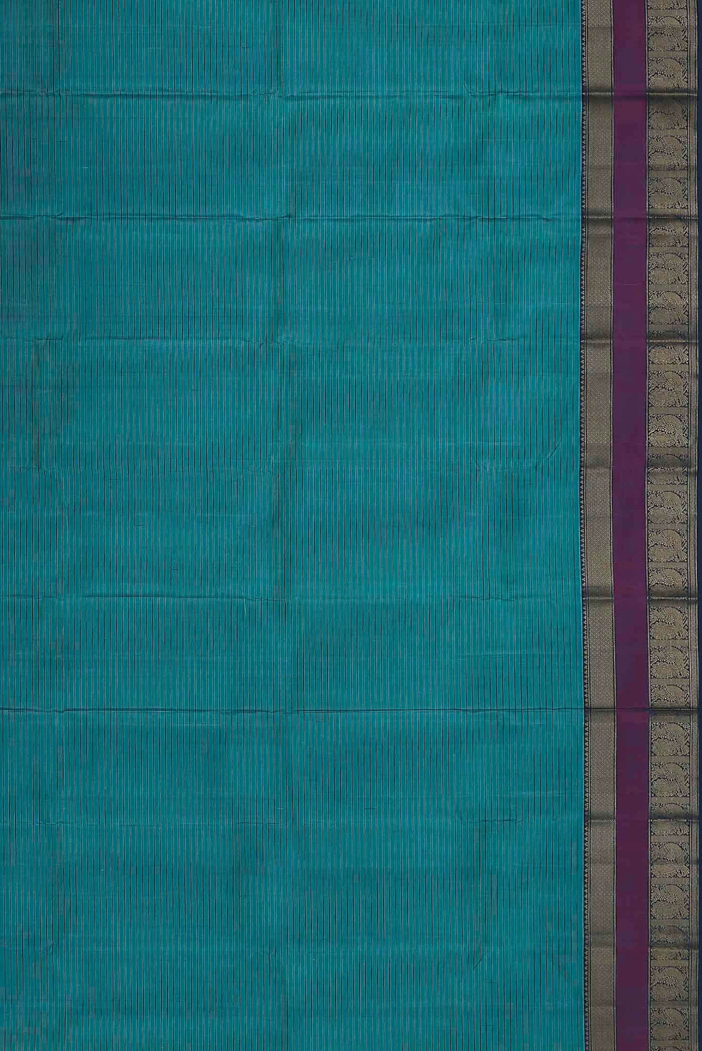 Blue Kanchipuram Silk Saree