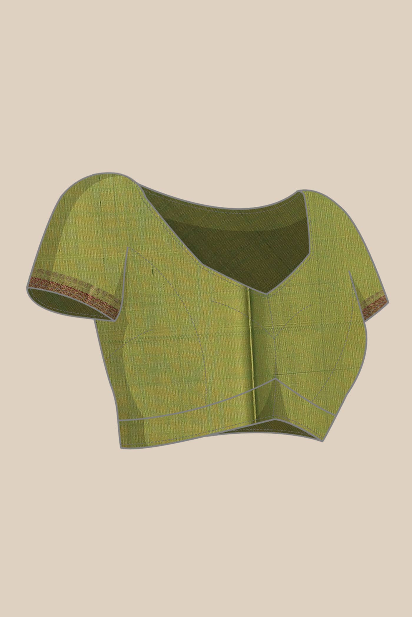 Green Kanchipuram Silk Saree