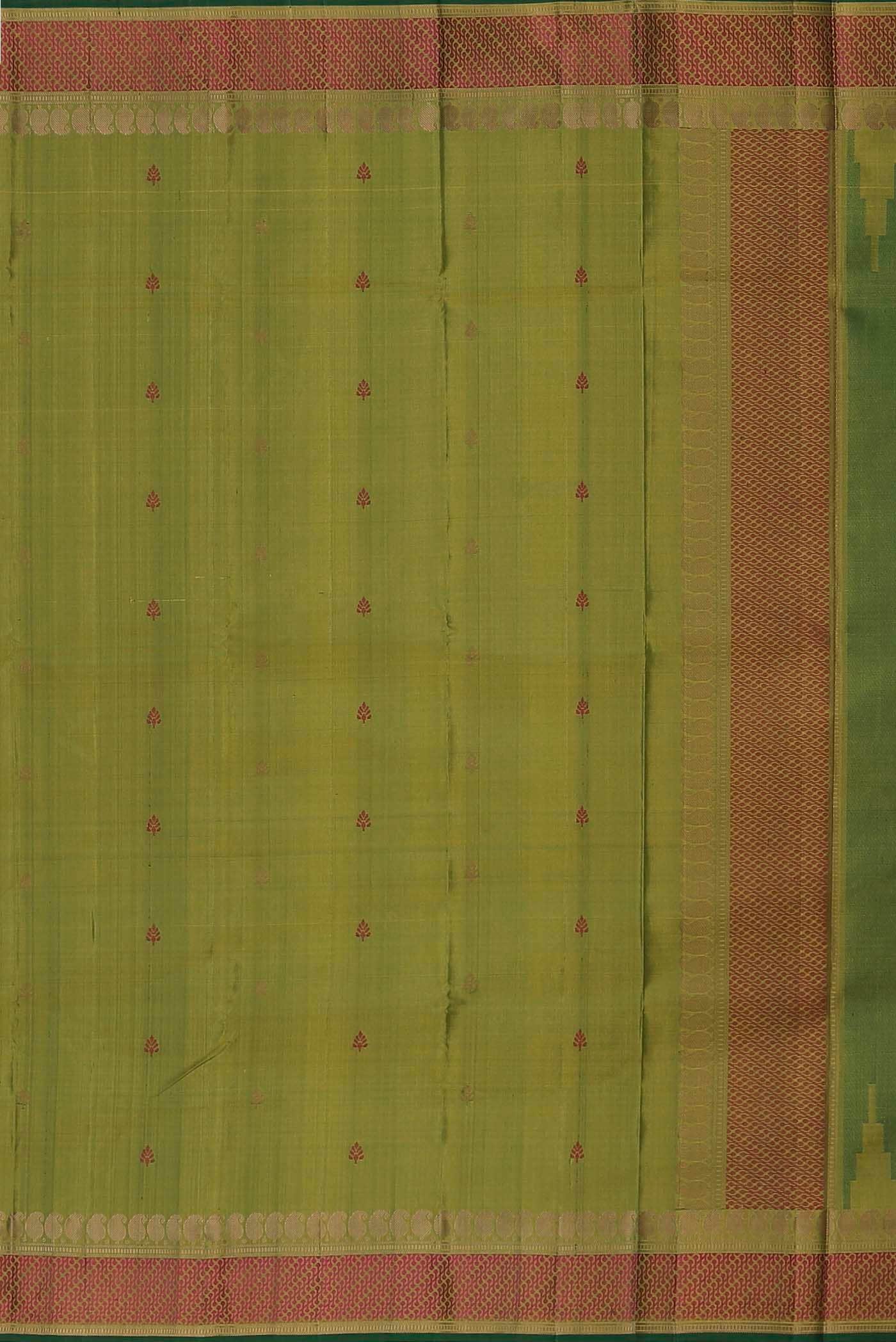 Green Kanchipuram Silk Saree