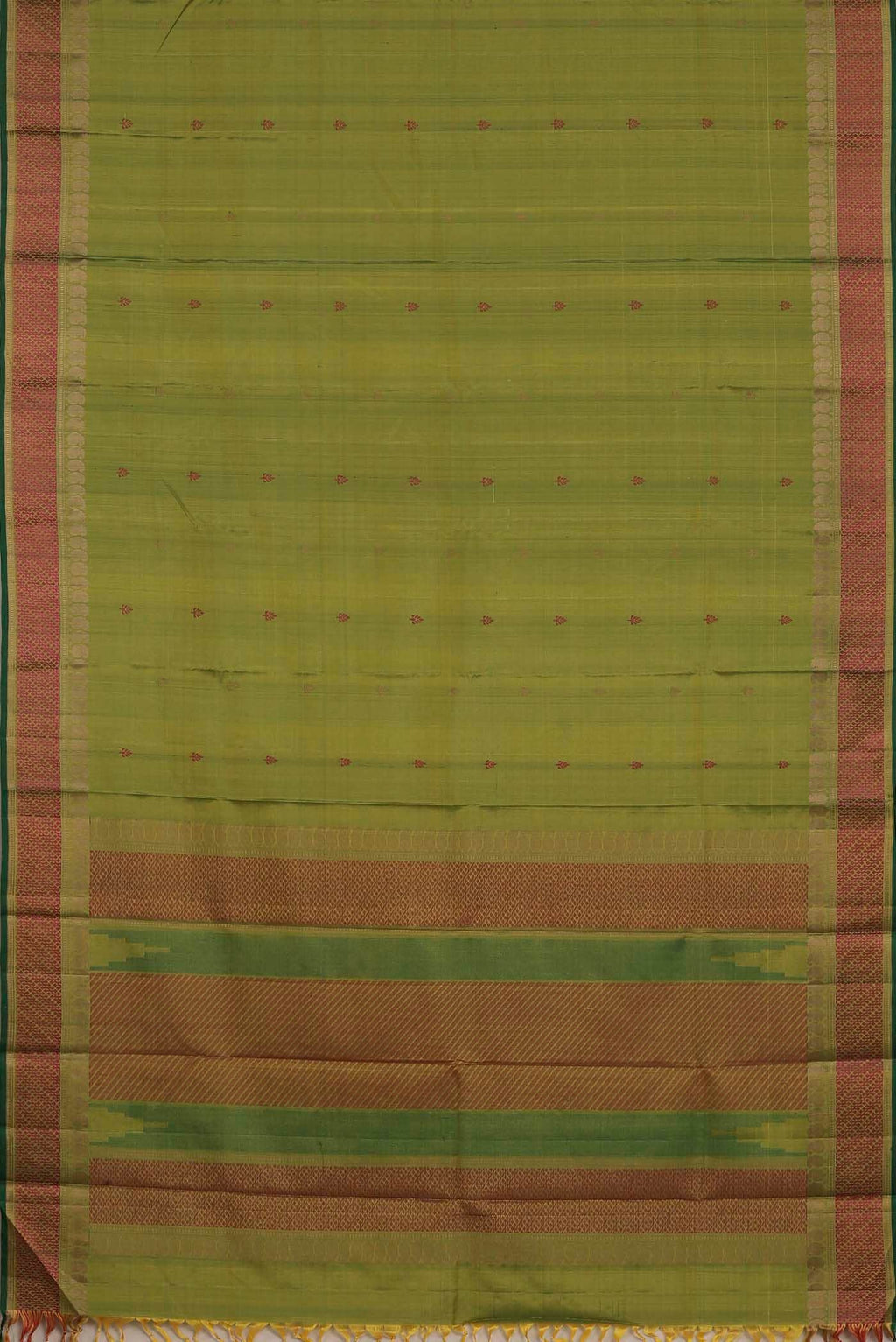 Green Kanchipuram Silk Saree