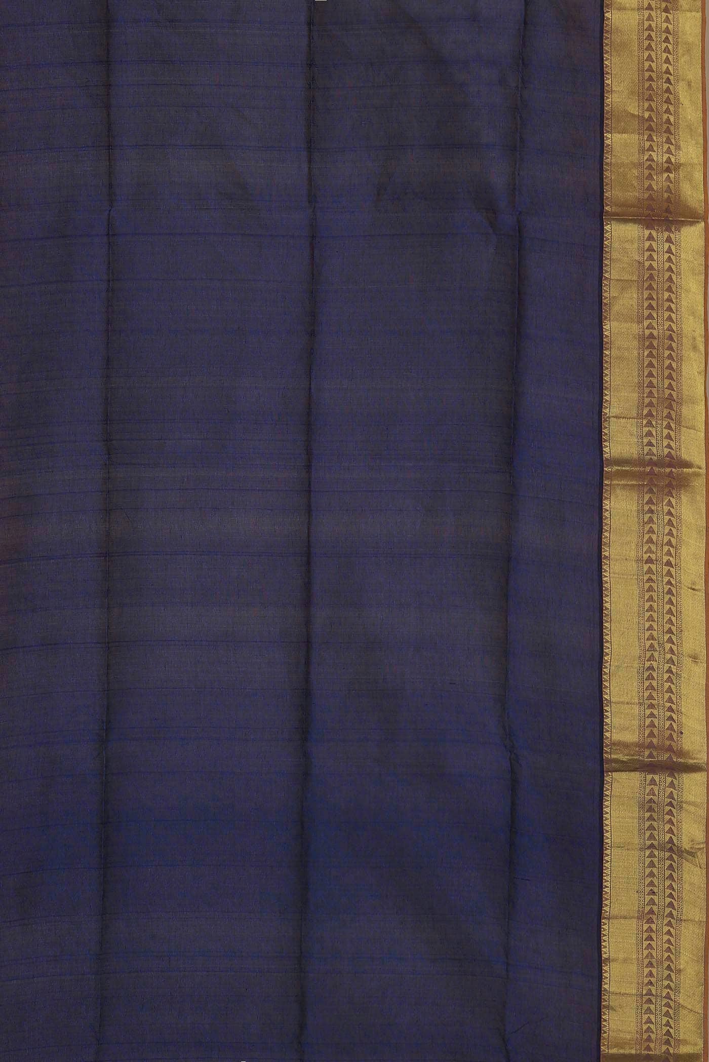 Blue Silk Cotton Saree