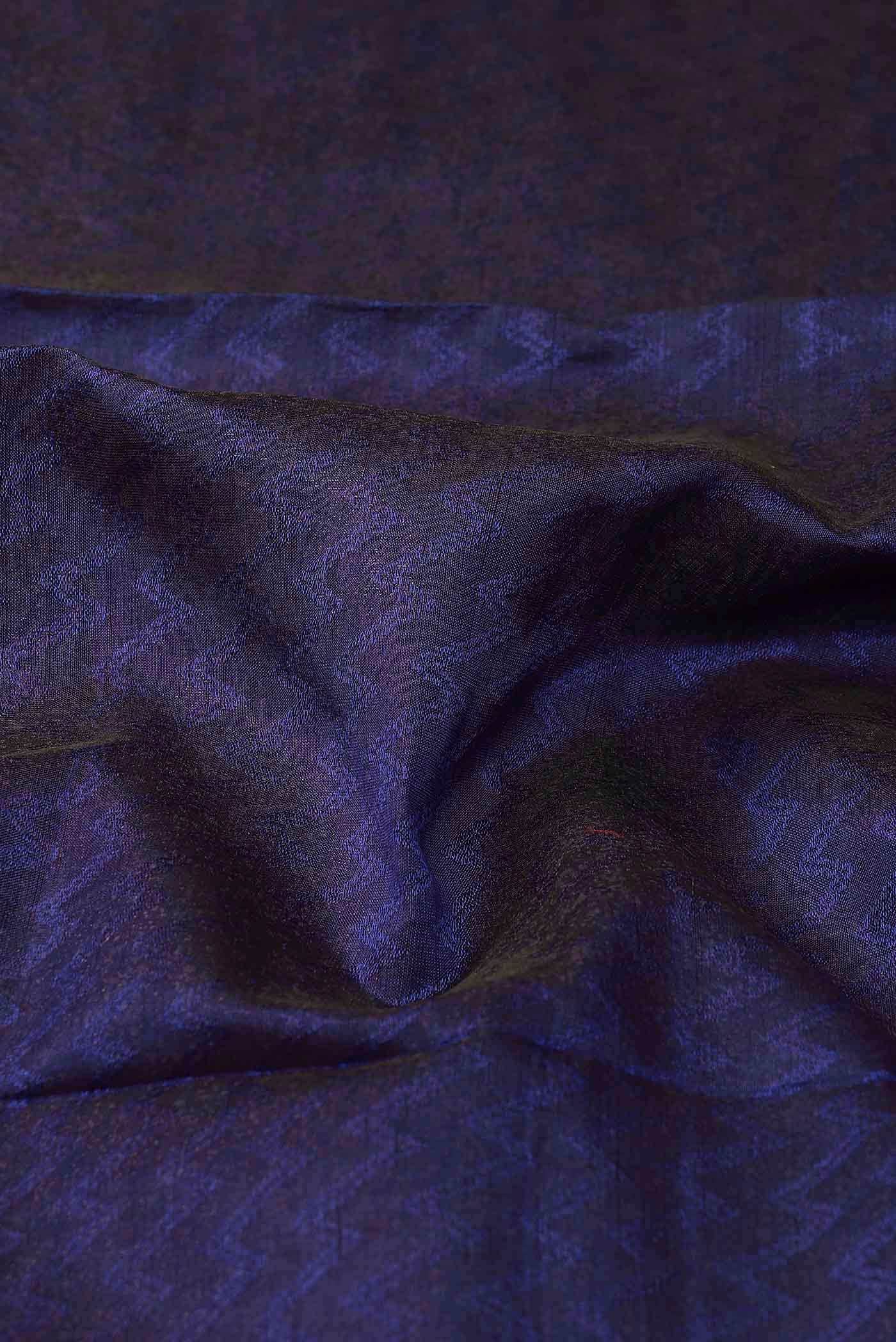 Blue Silk Cotton Saree