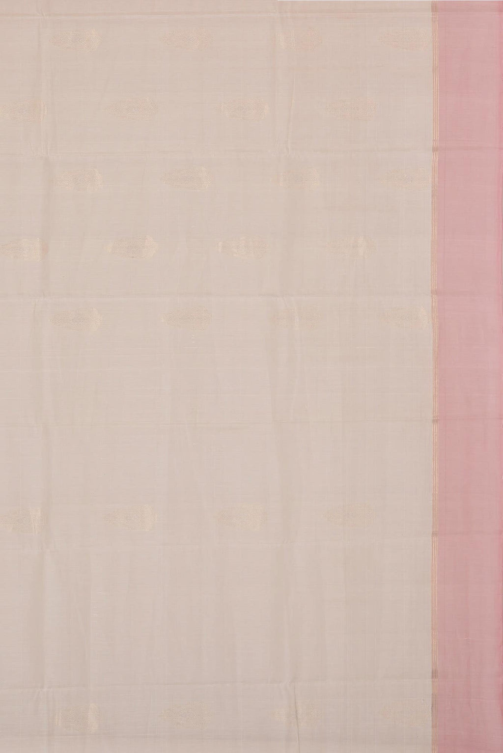 Cream Silk Cotton Saree