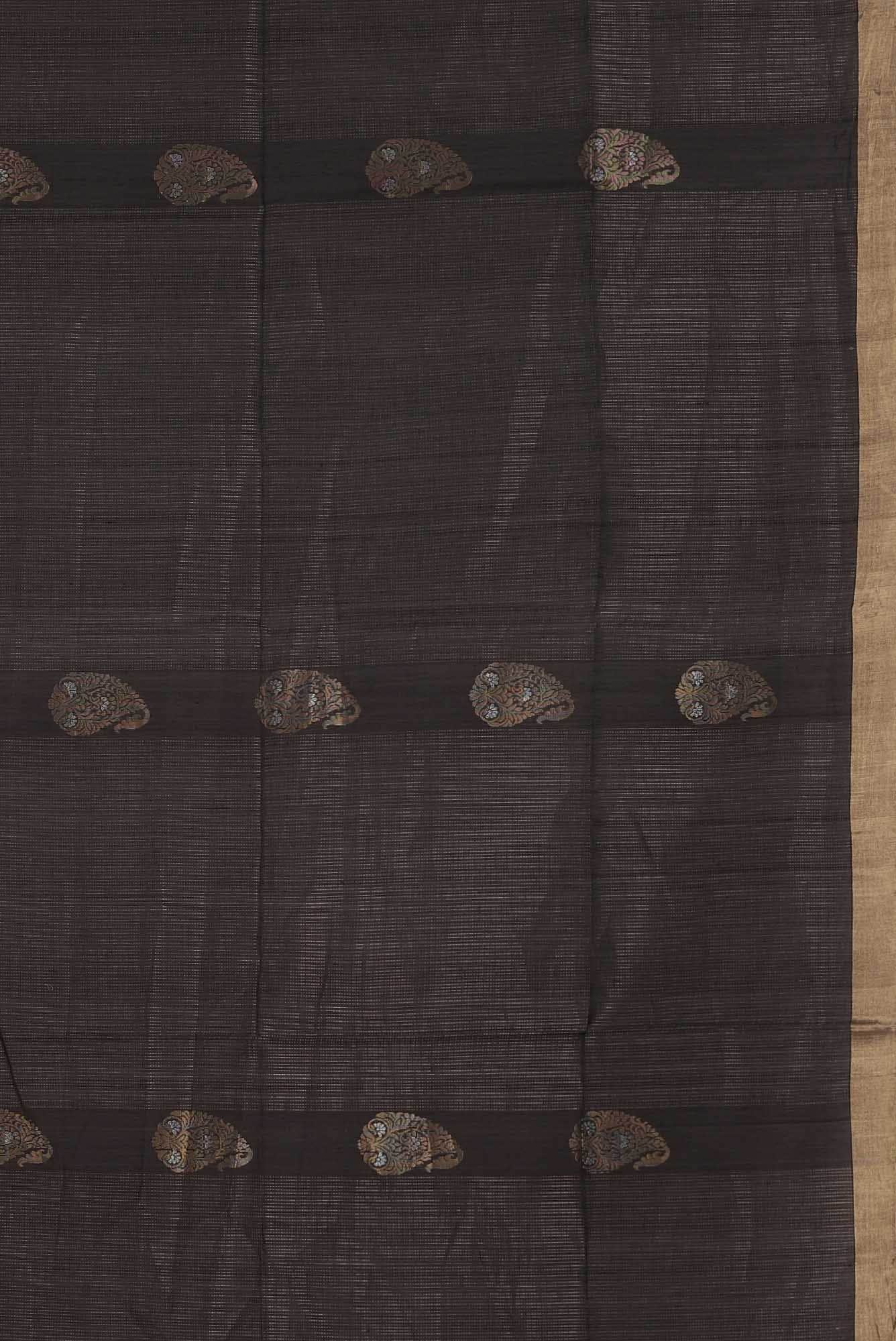 Black Silk Cotton Saree