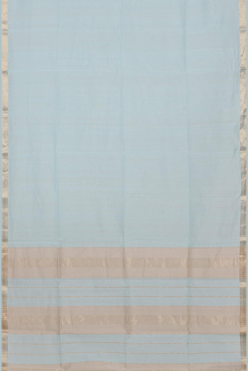 Blue Maheshwari Silk Cotton Saree
