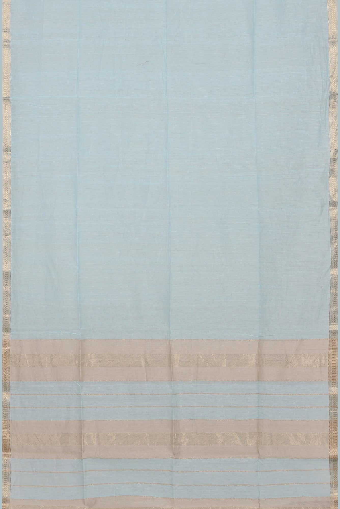 Blue Maheshwari Silk Cotton Saree