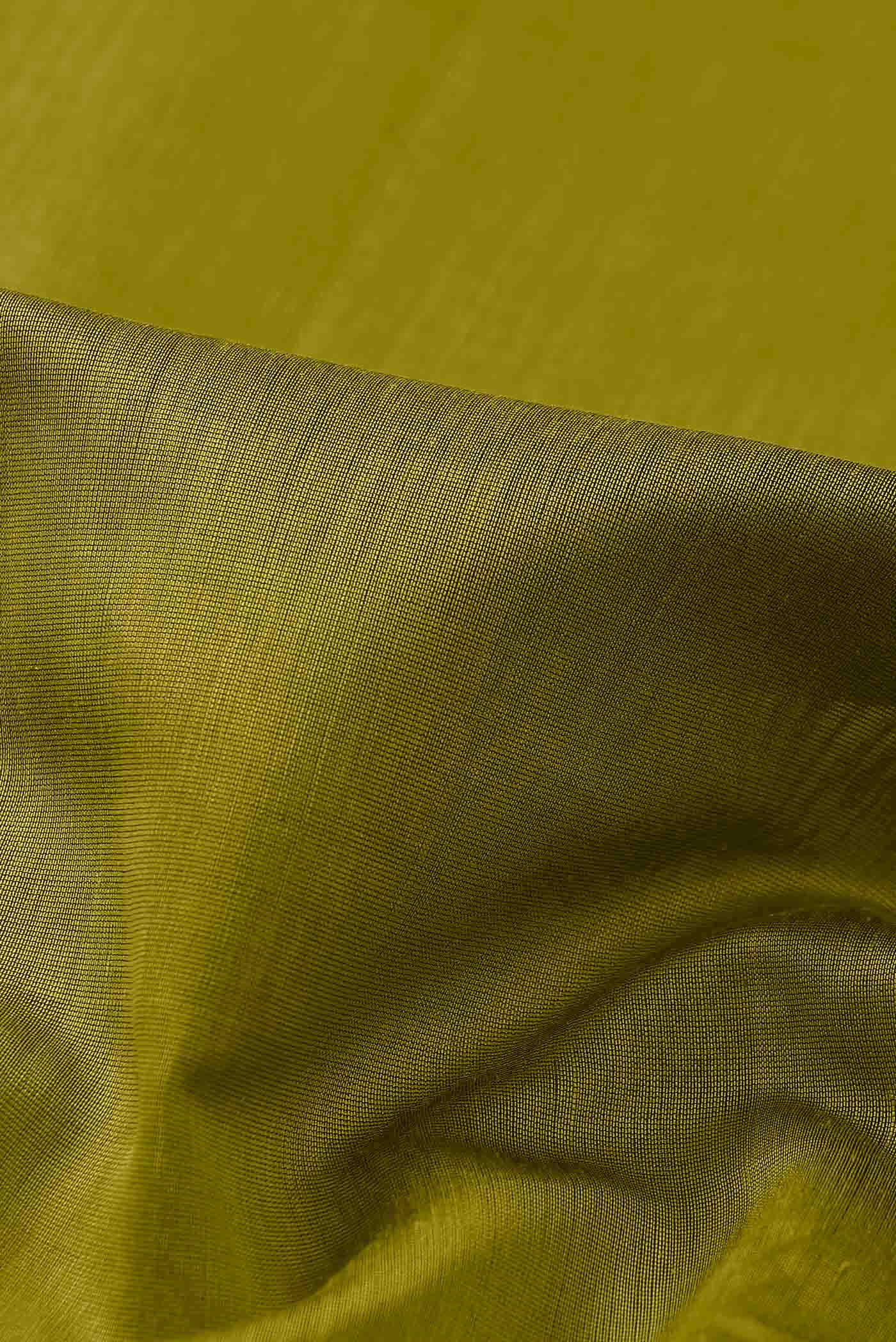 Green Maheshwari Silk Cotton Saree