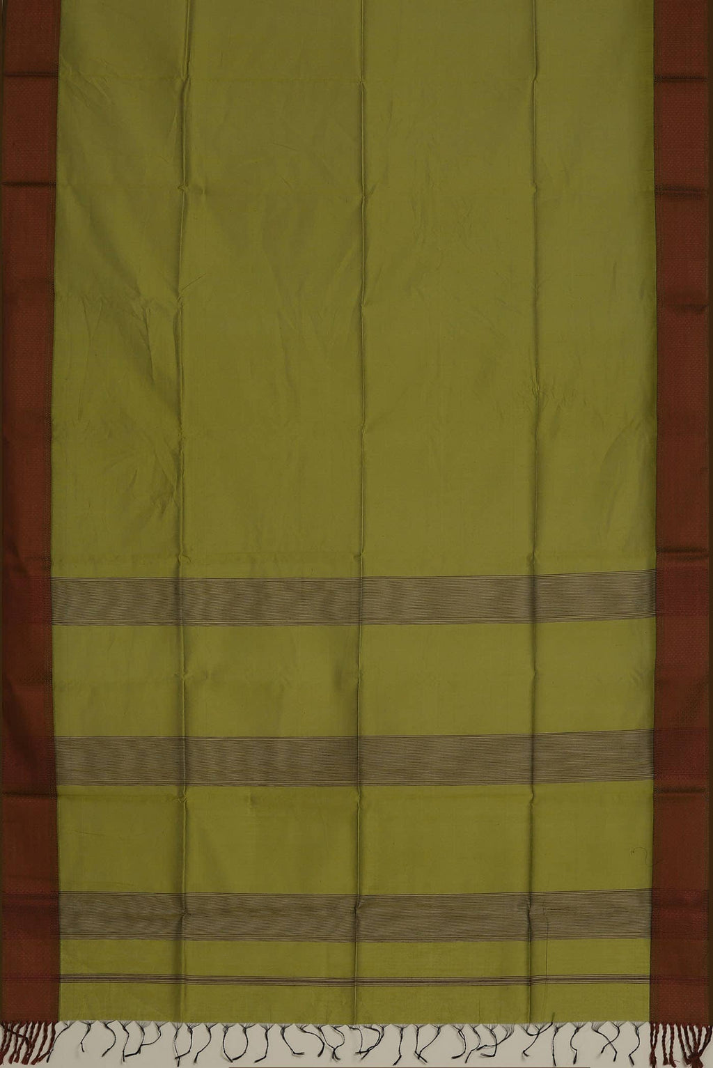 Green Maheshwari Silk Cotton Saree