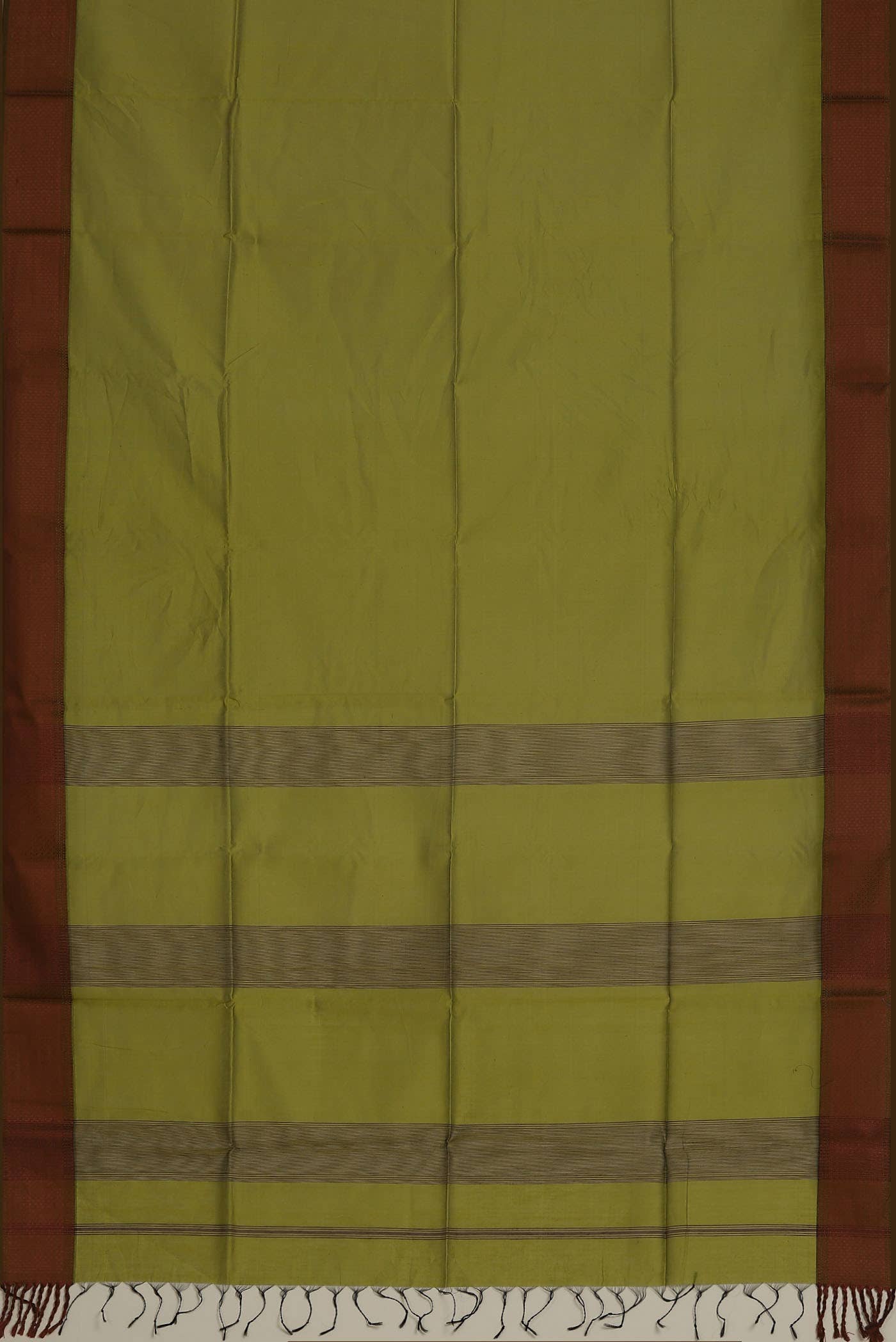Green Maheshwari Silk Cotton Saree