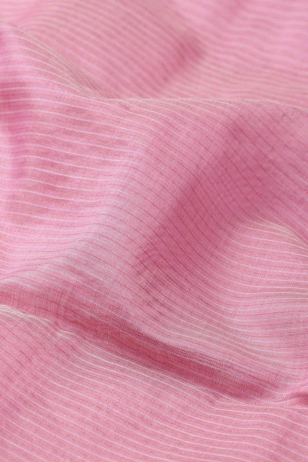 Pink Maheshwari Silk Cotton Saree