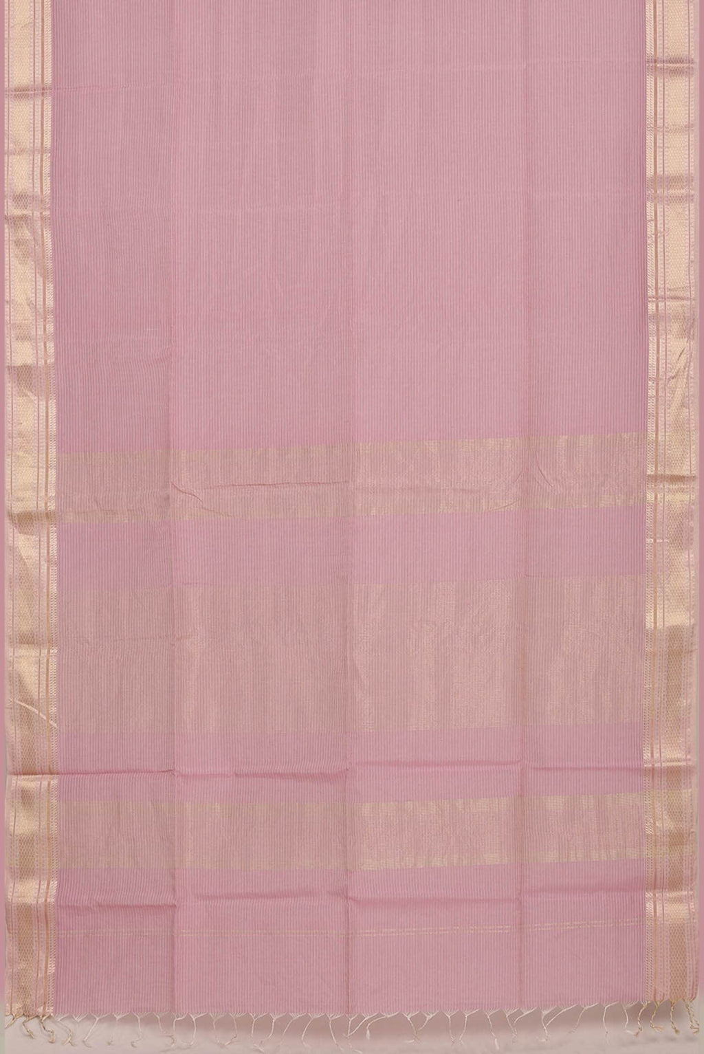 Pink Maheshwari Silk Cotton Saree