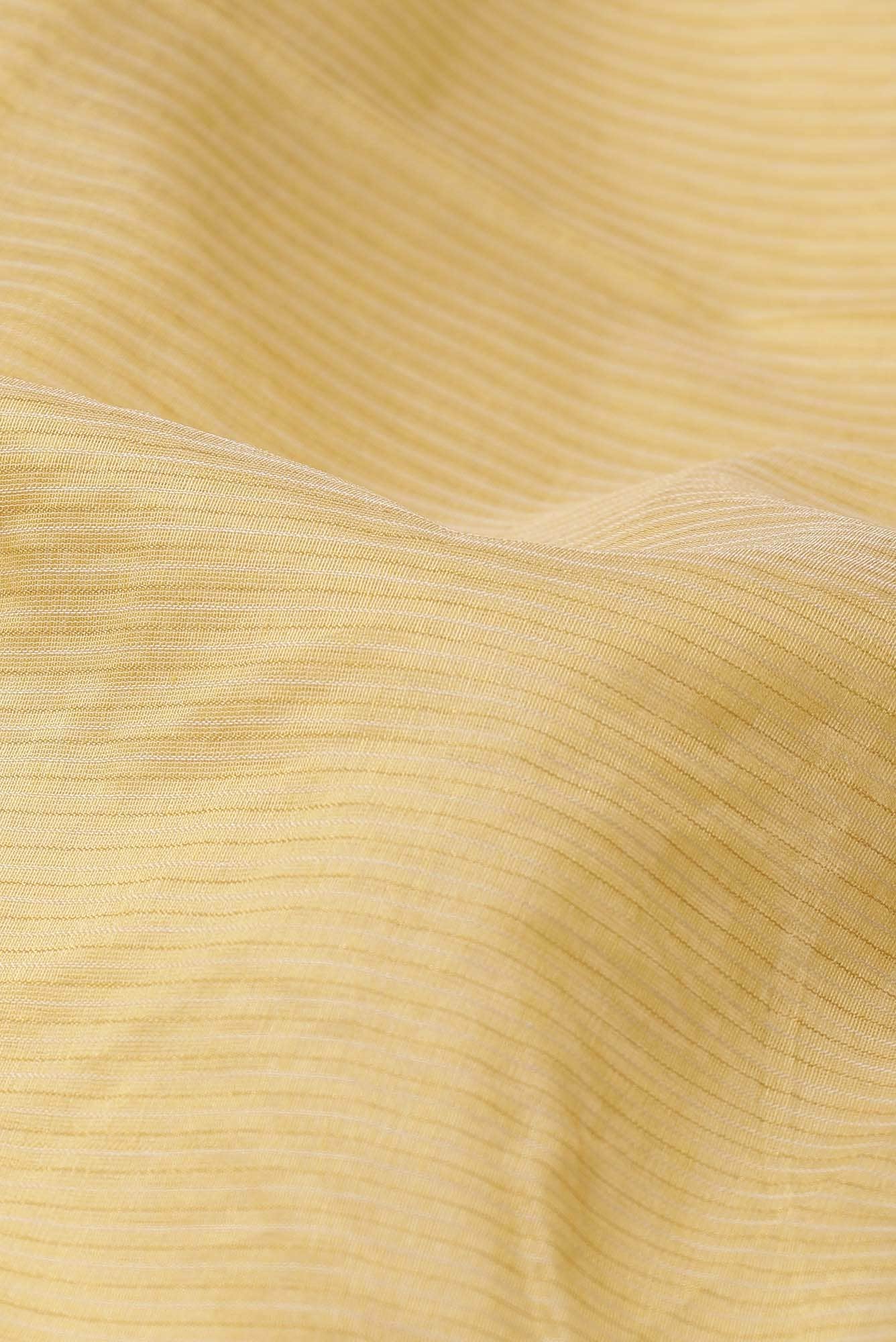 Cream Maheshwari Silk Cotton Saree