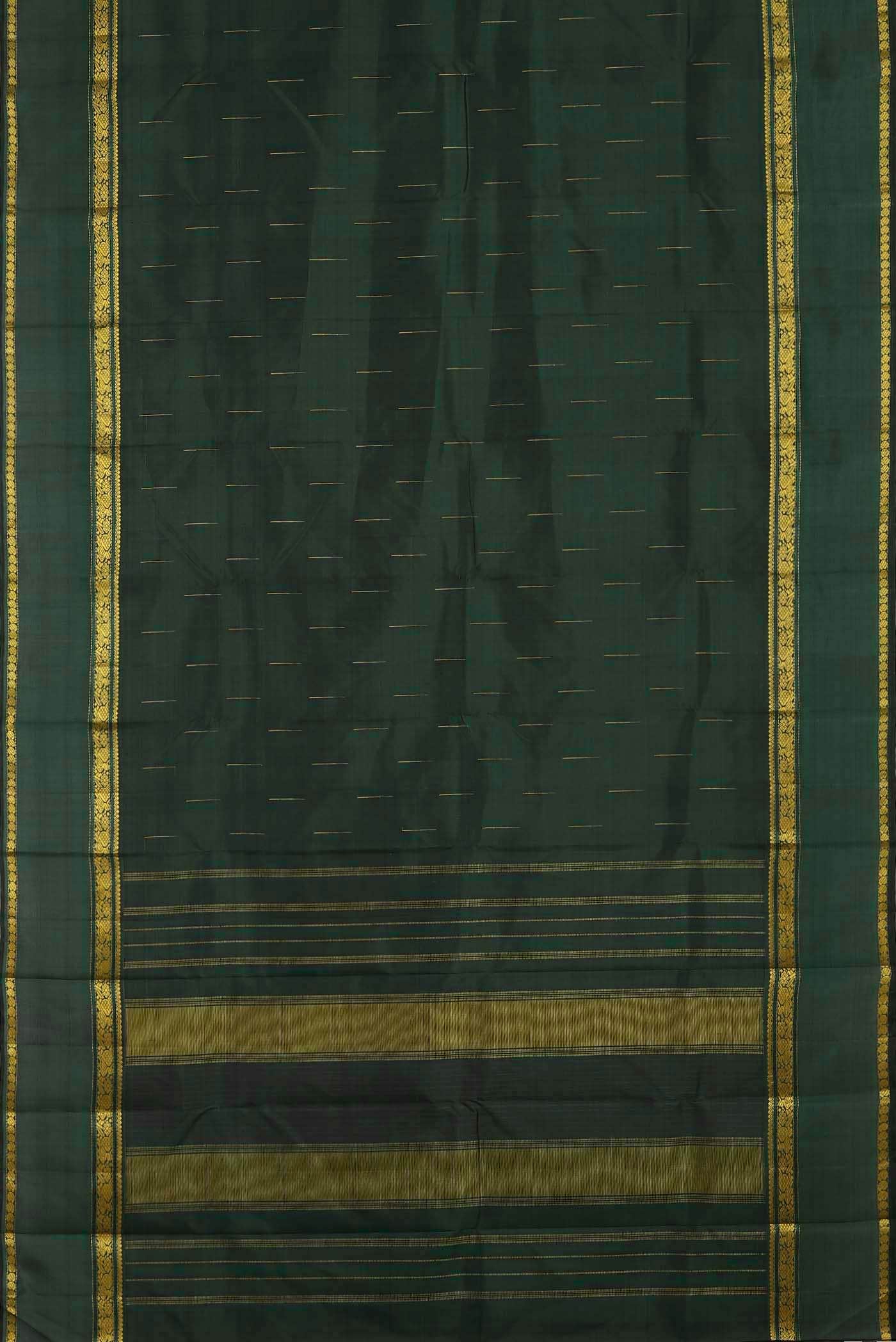 Green Kanchipuram Silk Saree