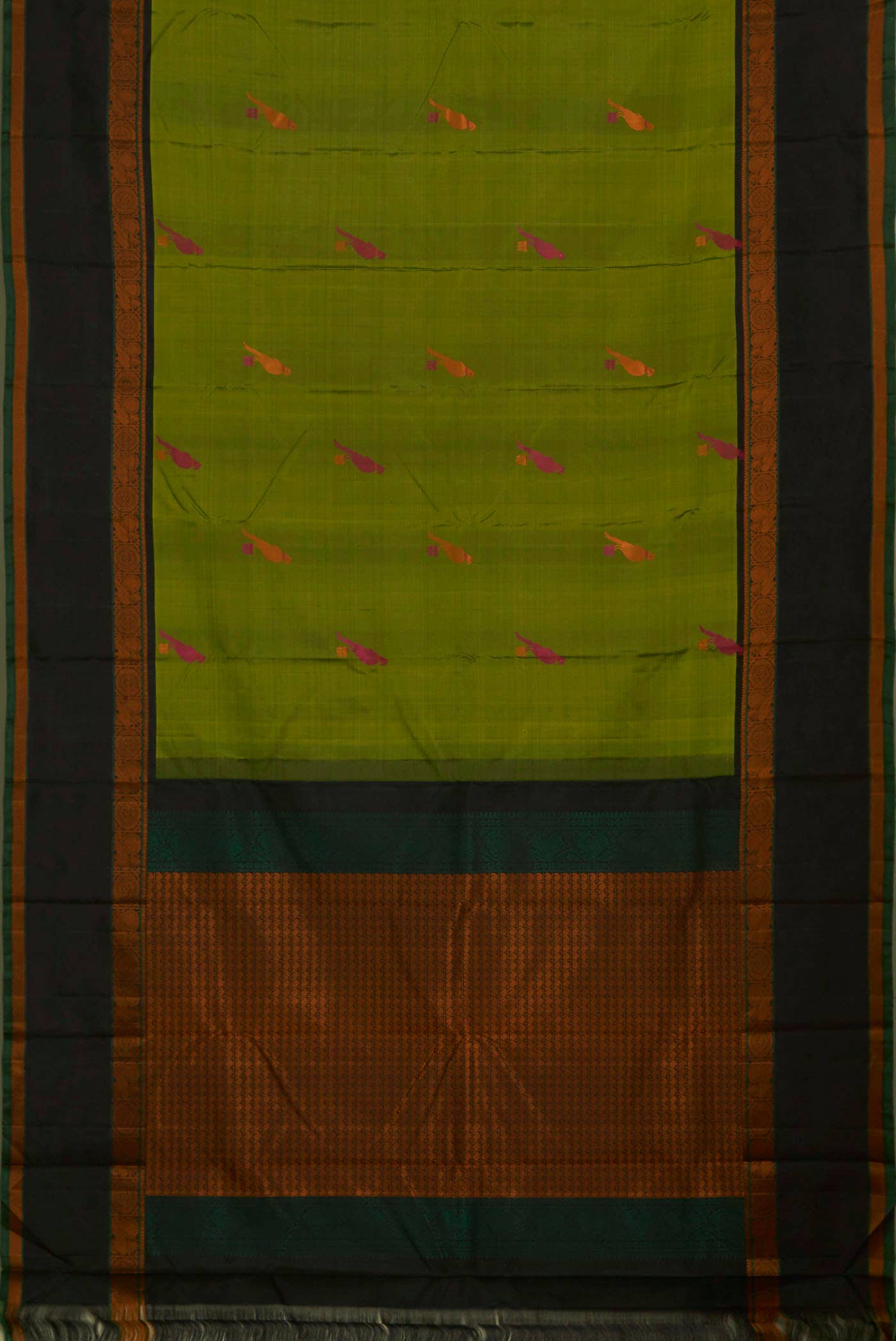 Green Kanchipuram Silk Saree