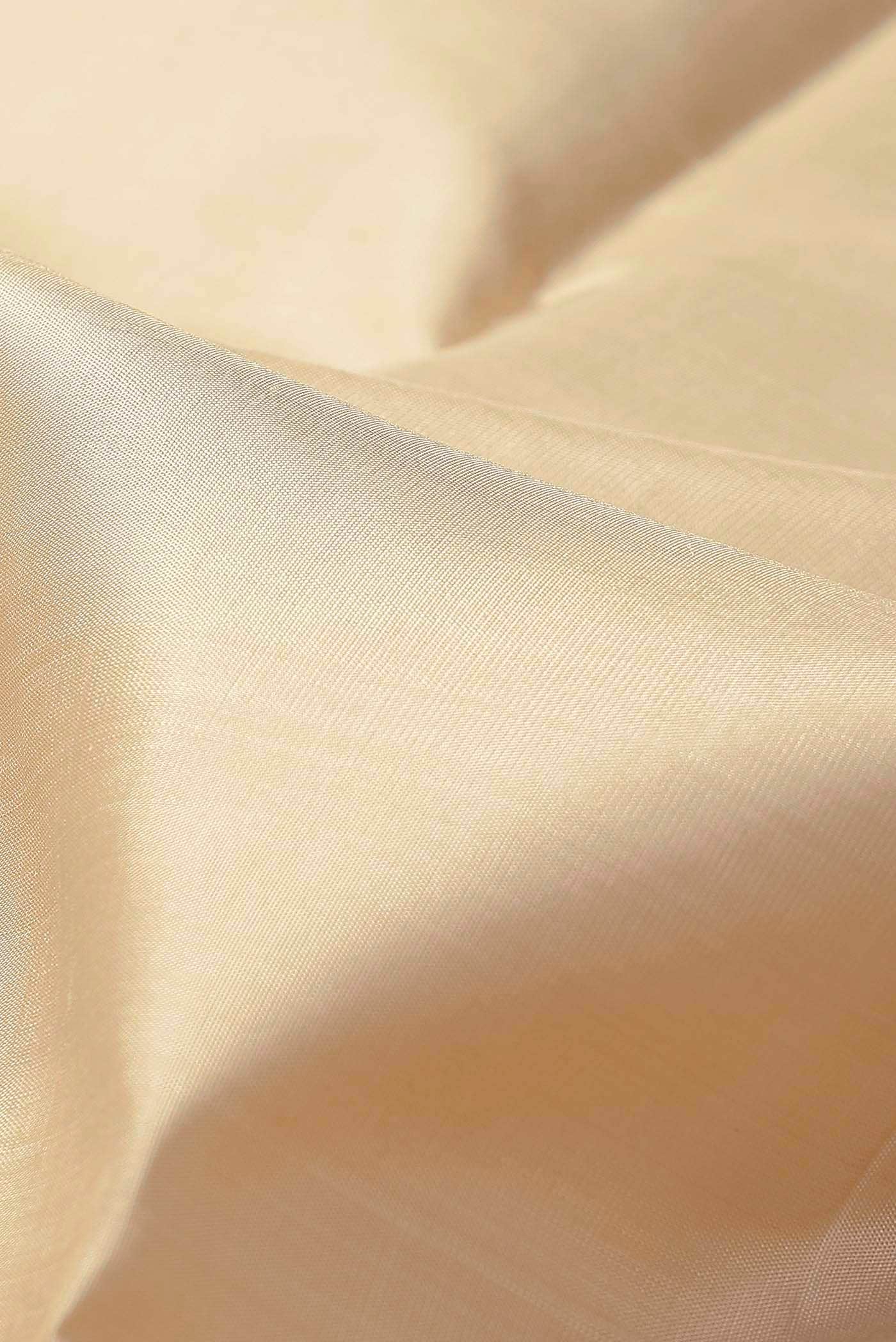 Cream Kanchipuram Silk Saree