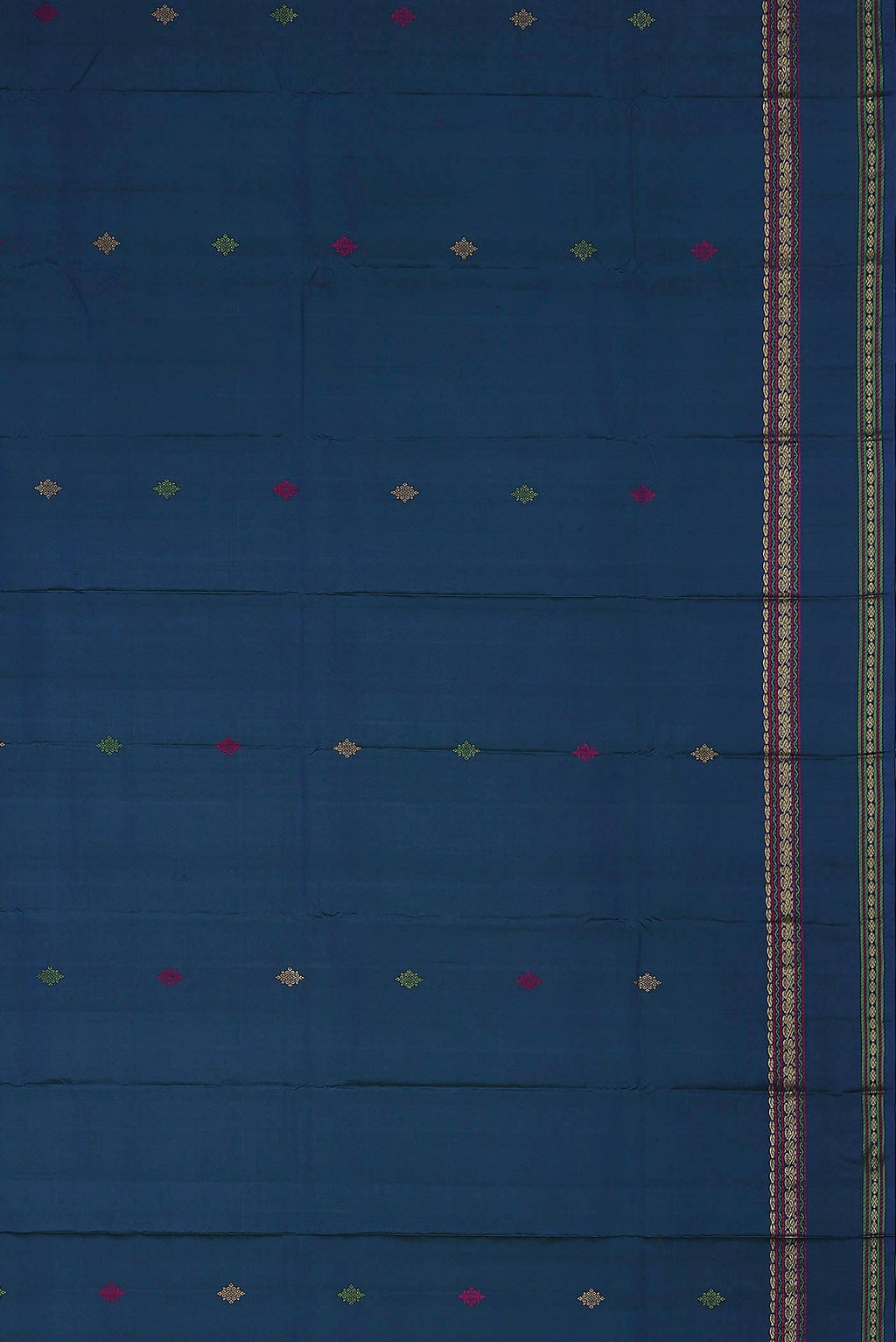 Blue Kanchipuram Silk Saree