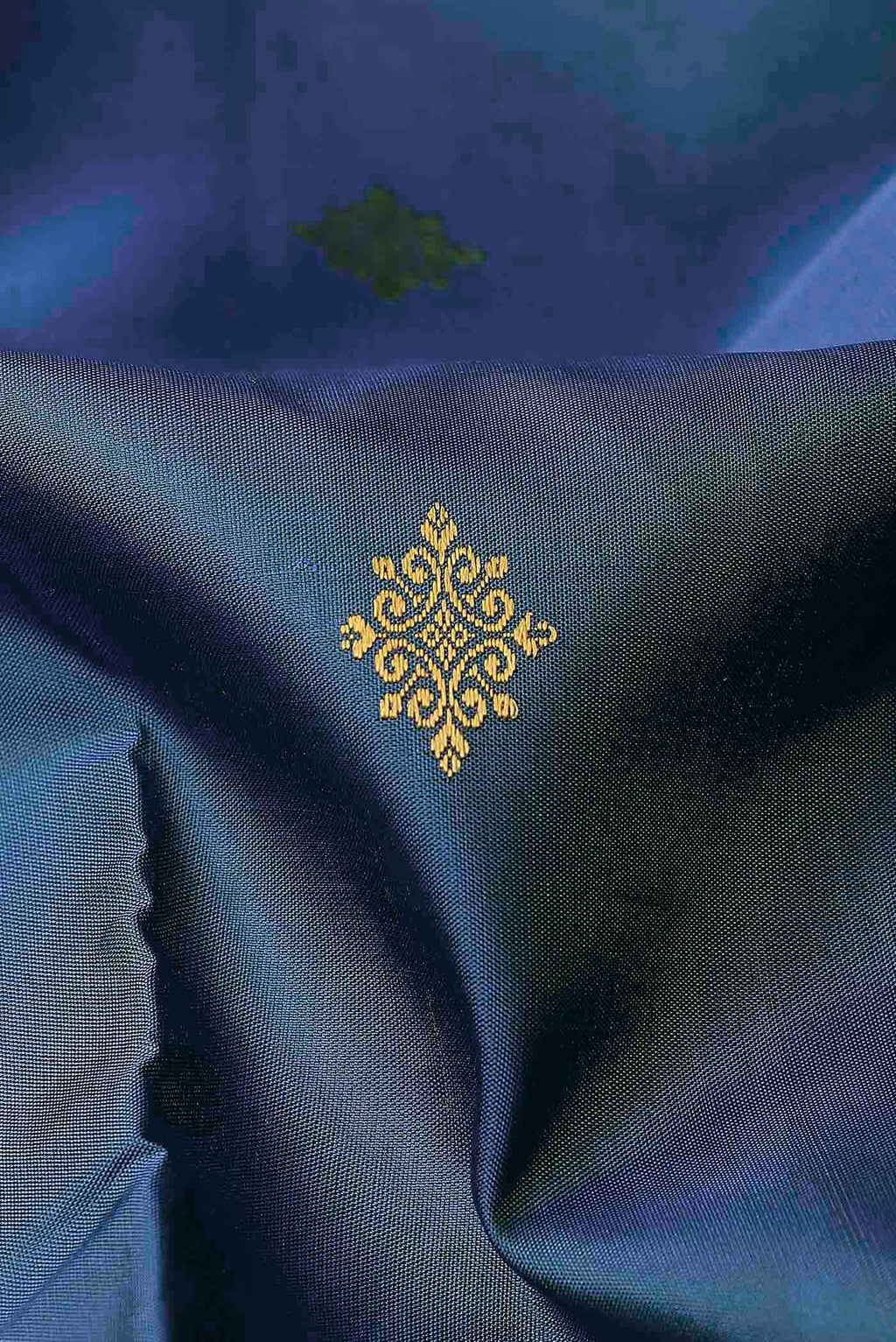 Blue Kanchipuram Silk Saree