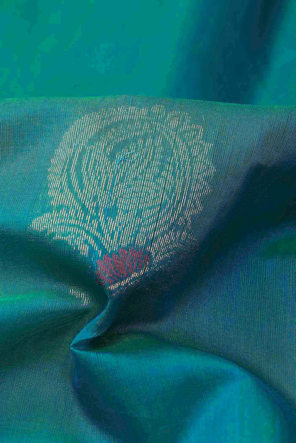 Blue Silk Cotton Saree