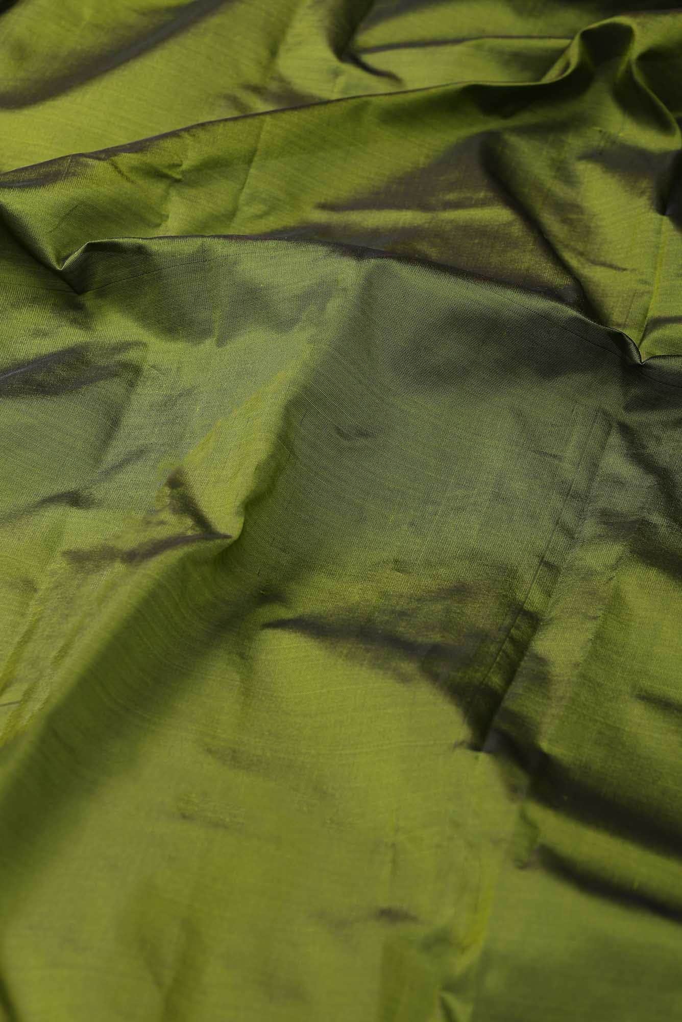 Green Bangalore Silk Saree