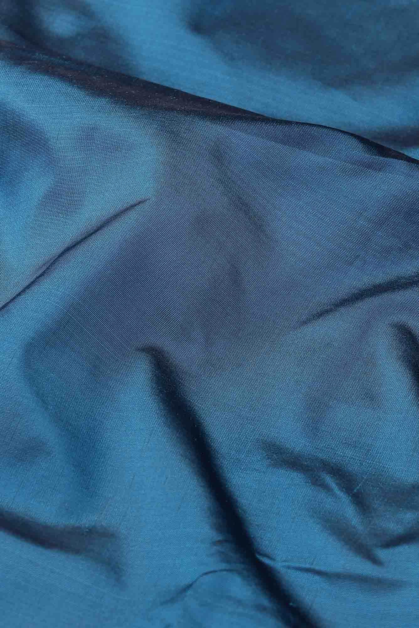 Blue Bangalore Silk Saree