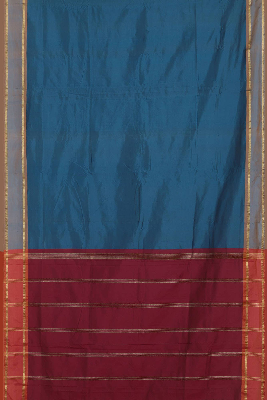 Blue Bangalore Silk Saree