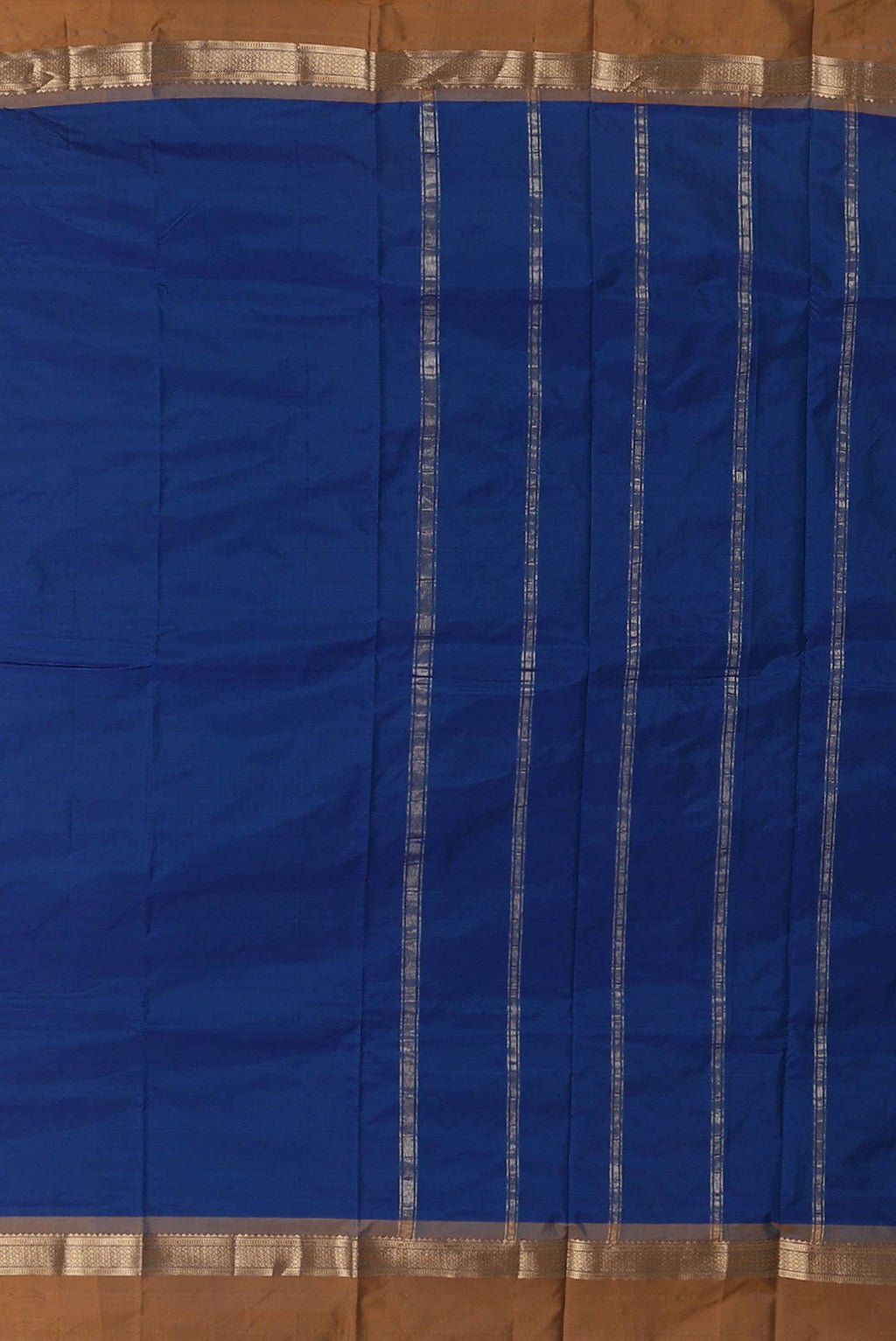 Blue Blended Bangalore Silk Saree
