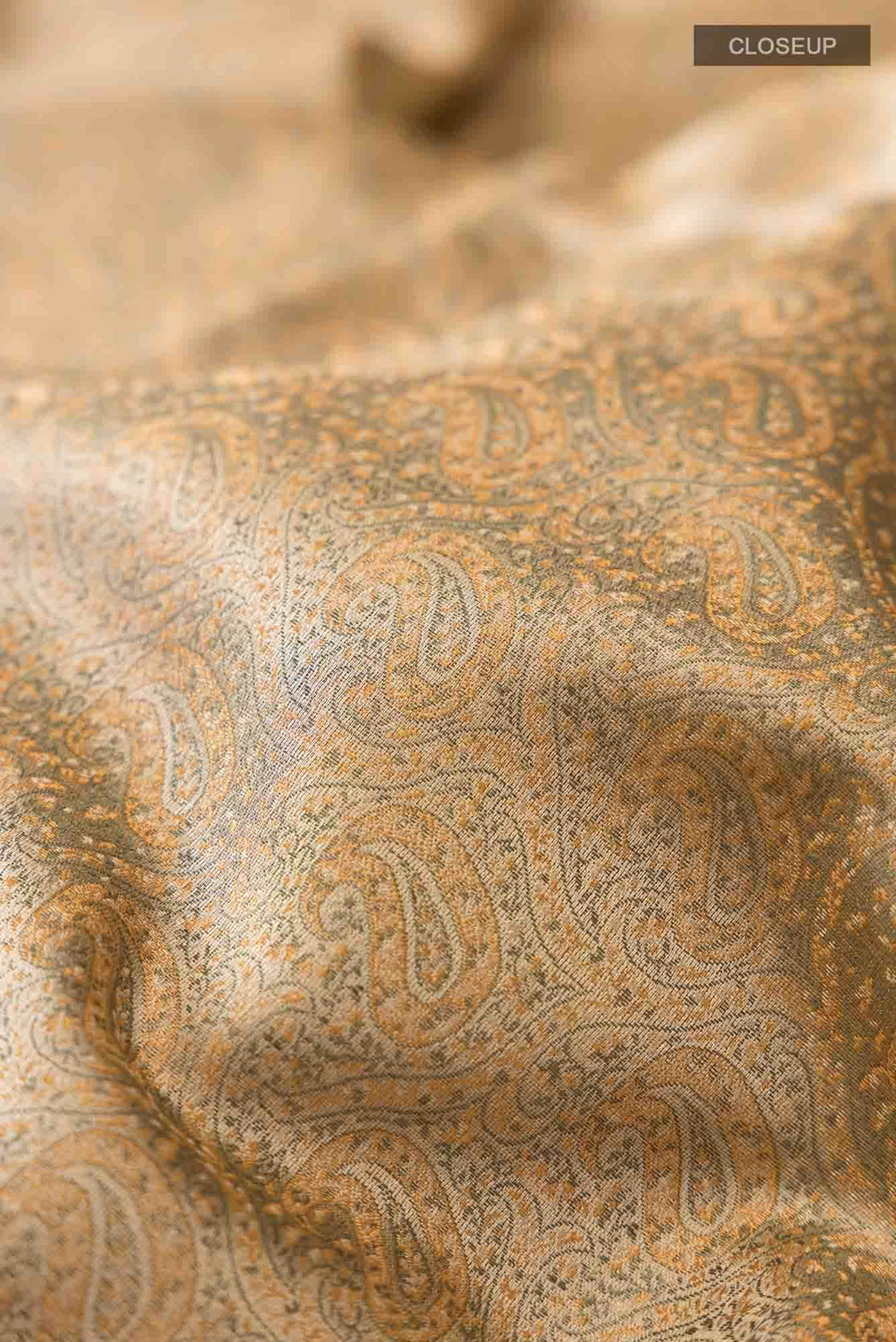 Golden Banarasi Tanchoi Silk Saree