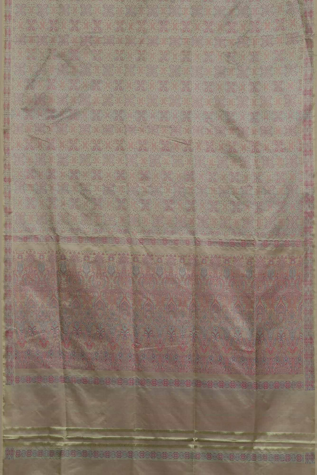 Green Banarasi Tanchoi Silk Saree
