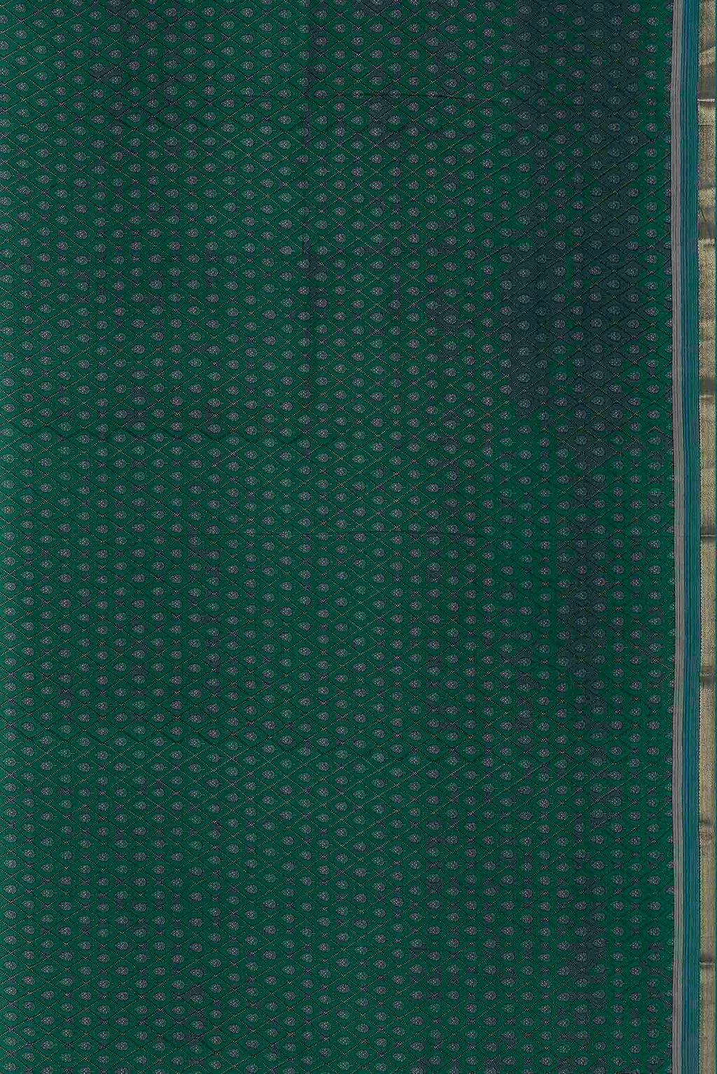 Green Mysore Crepe Saree