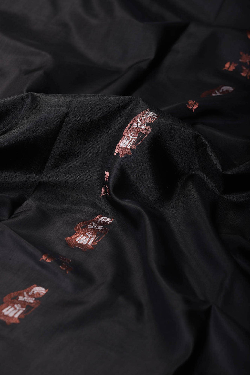 Black Baluchari Silk Saree