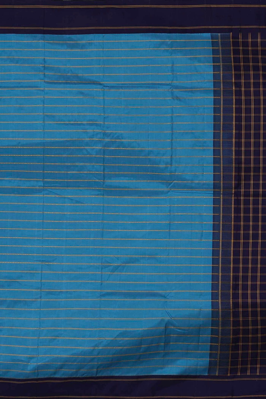 Blue Kanchipuram Silk Saree