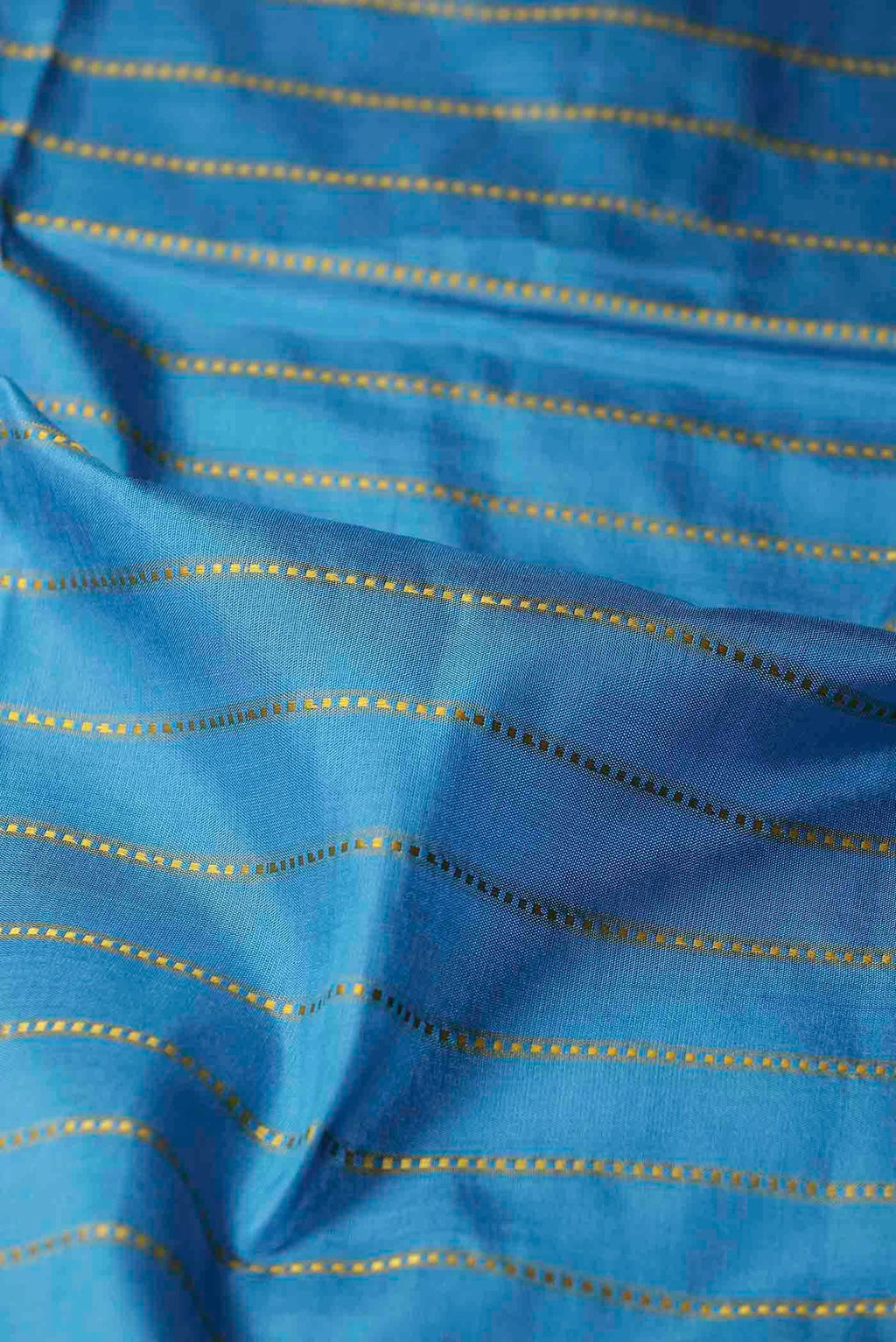 Blue Kanchipuram Silk Saree