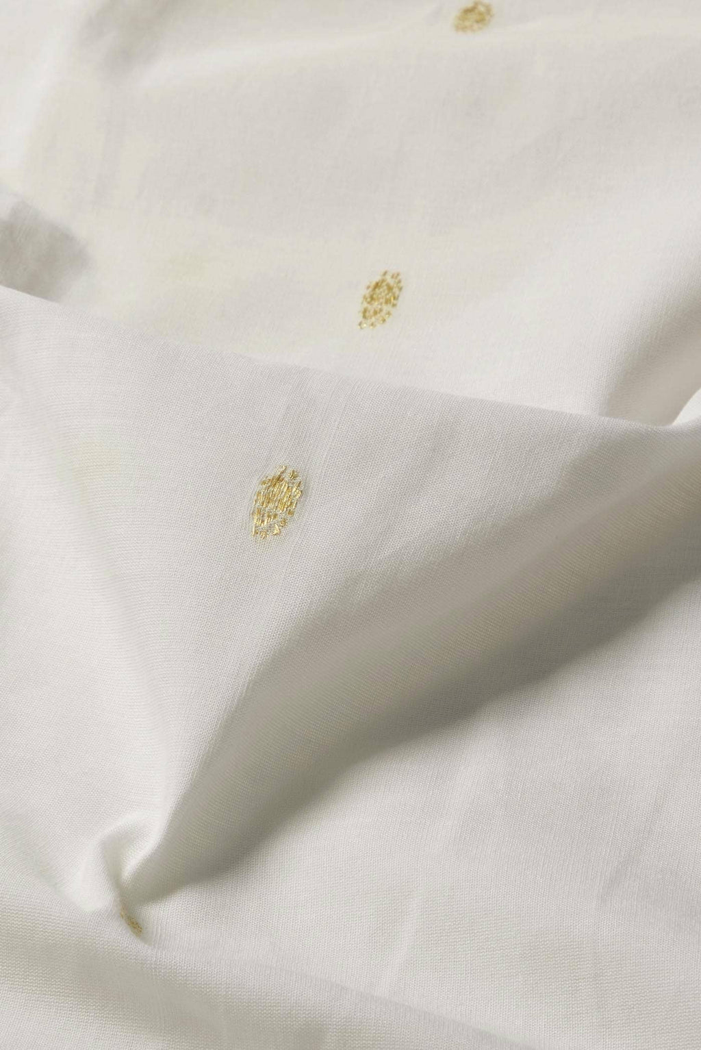 White Paithani Cotton Saree