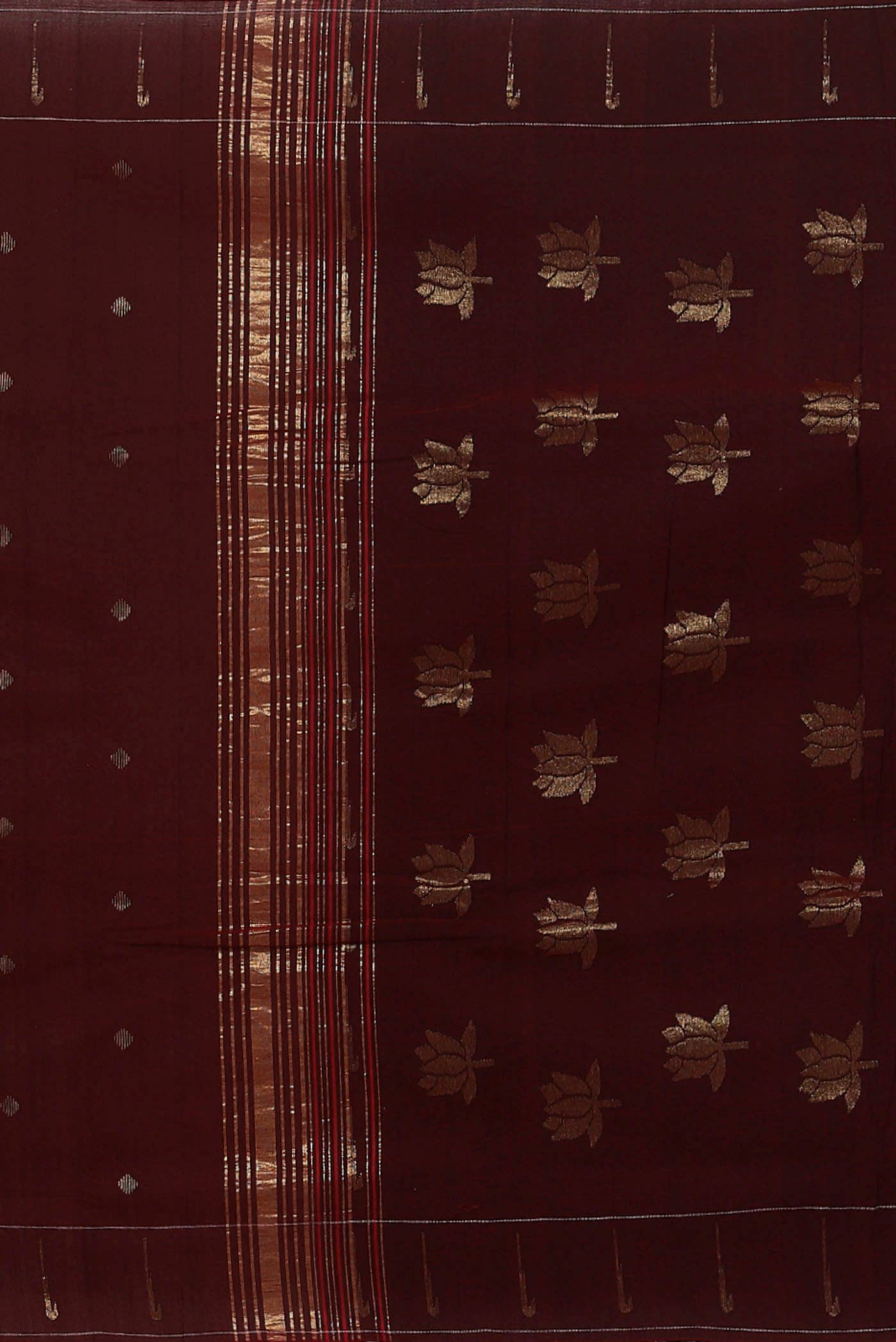 Maroon Paithani Cotton Saree