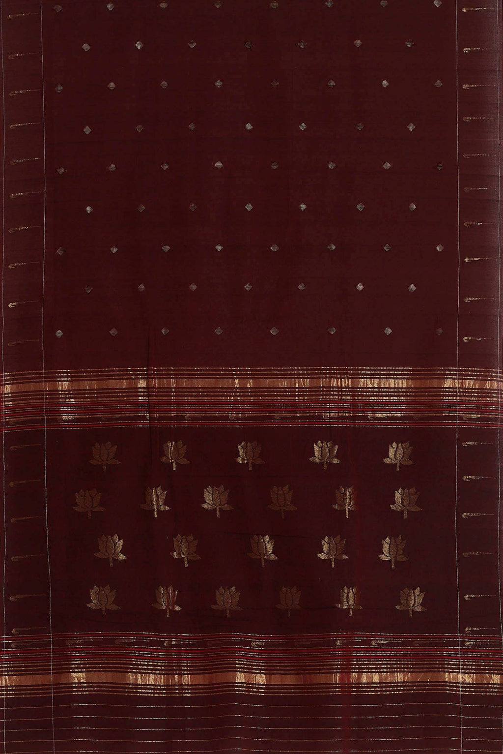 Maroon Paithani Cotton Saree