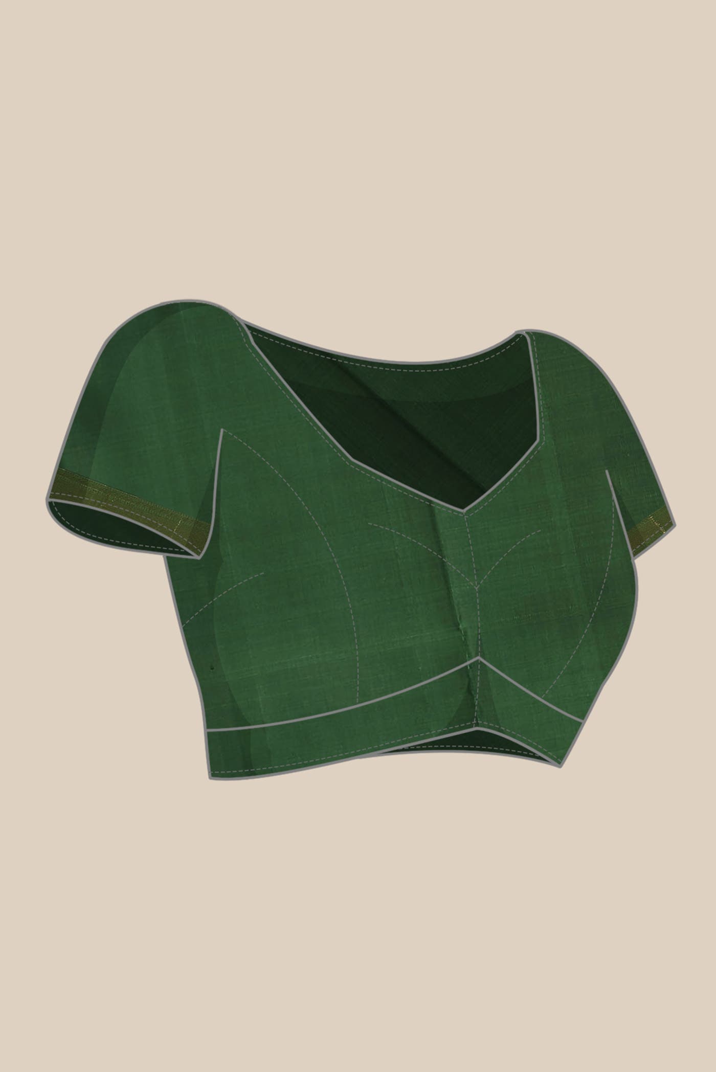 Green Kanchipuram Silk Saree