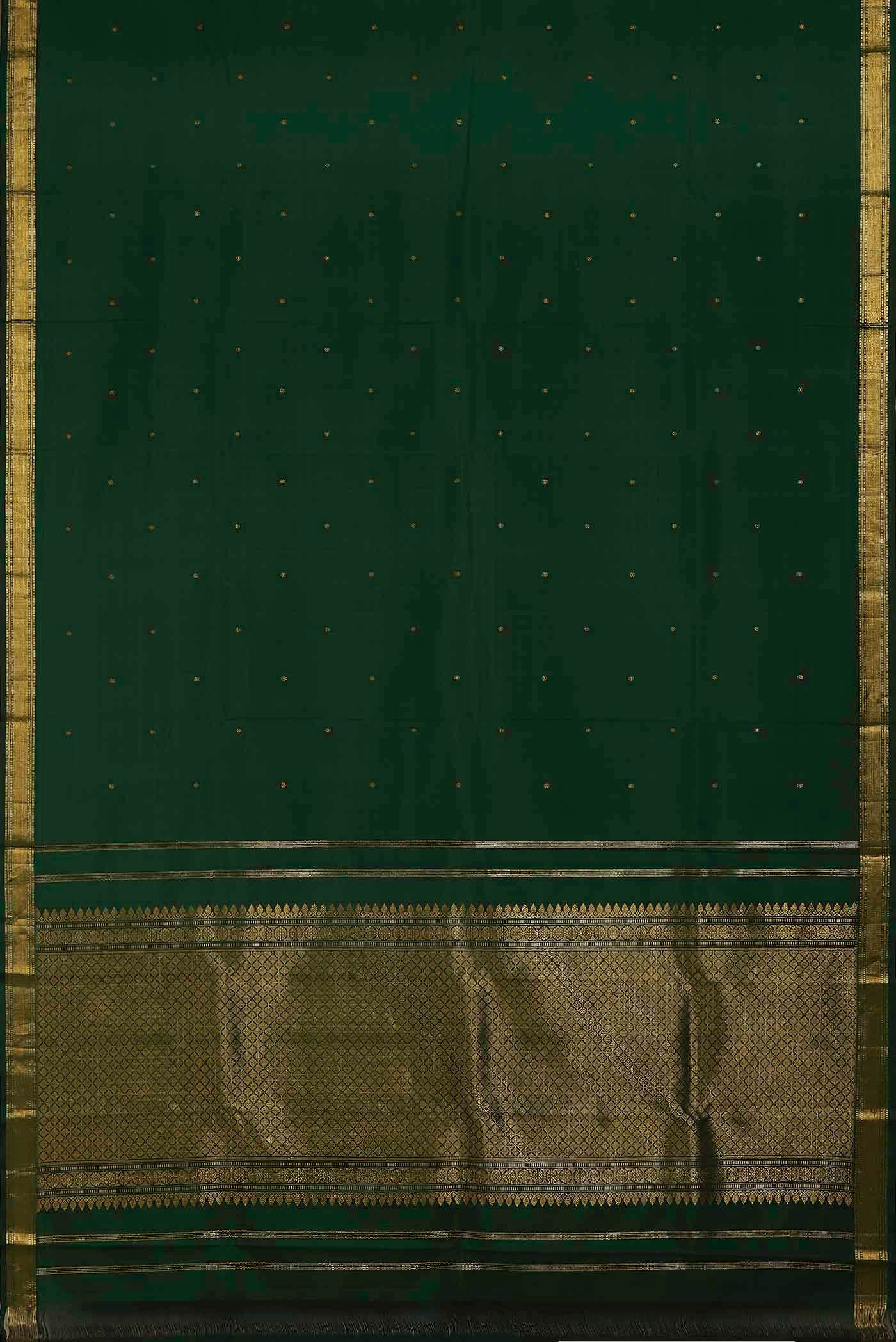 Green Kanchipuram Silk Saree