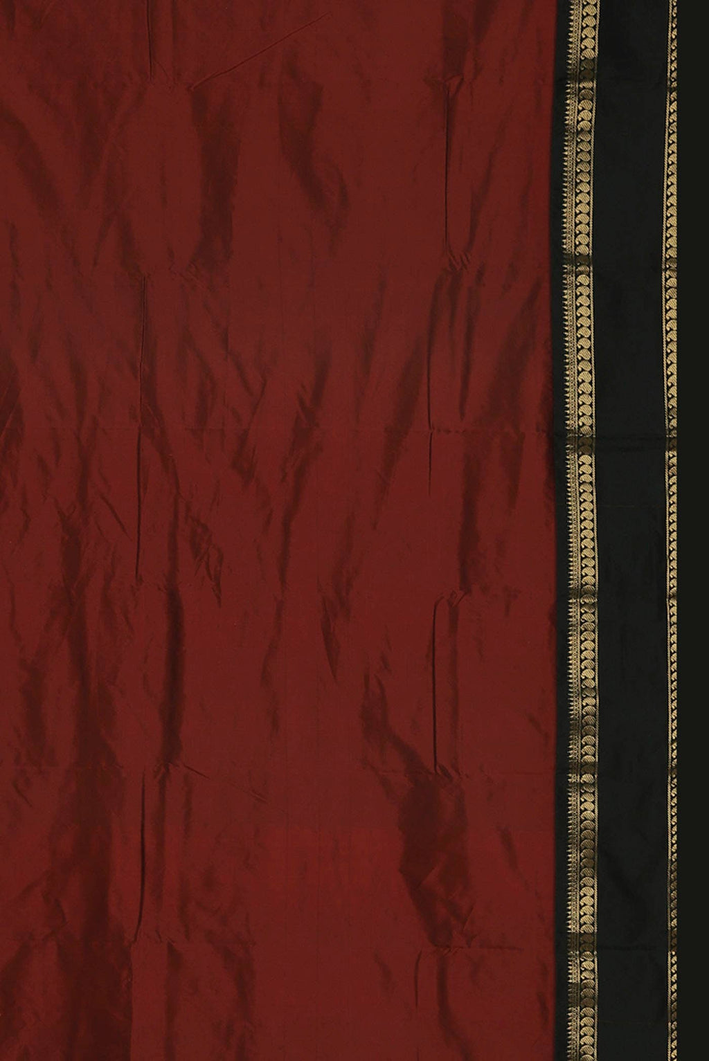 Red Blended Bangalore Silk Saree