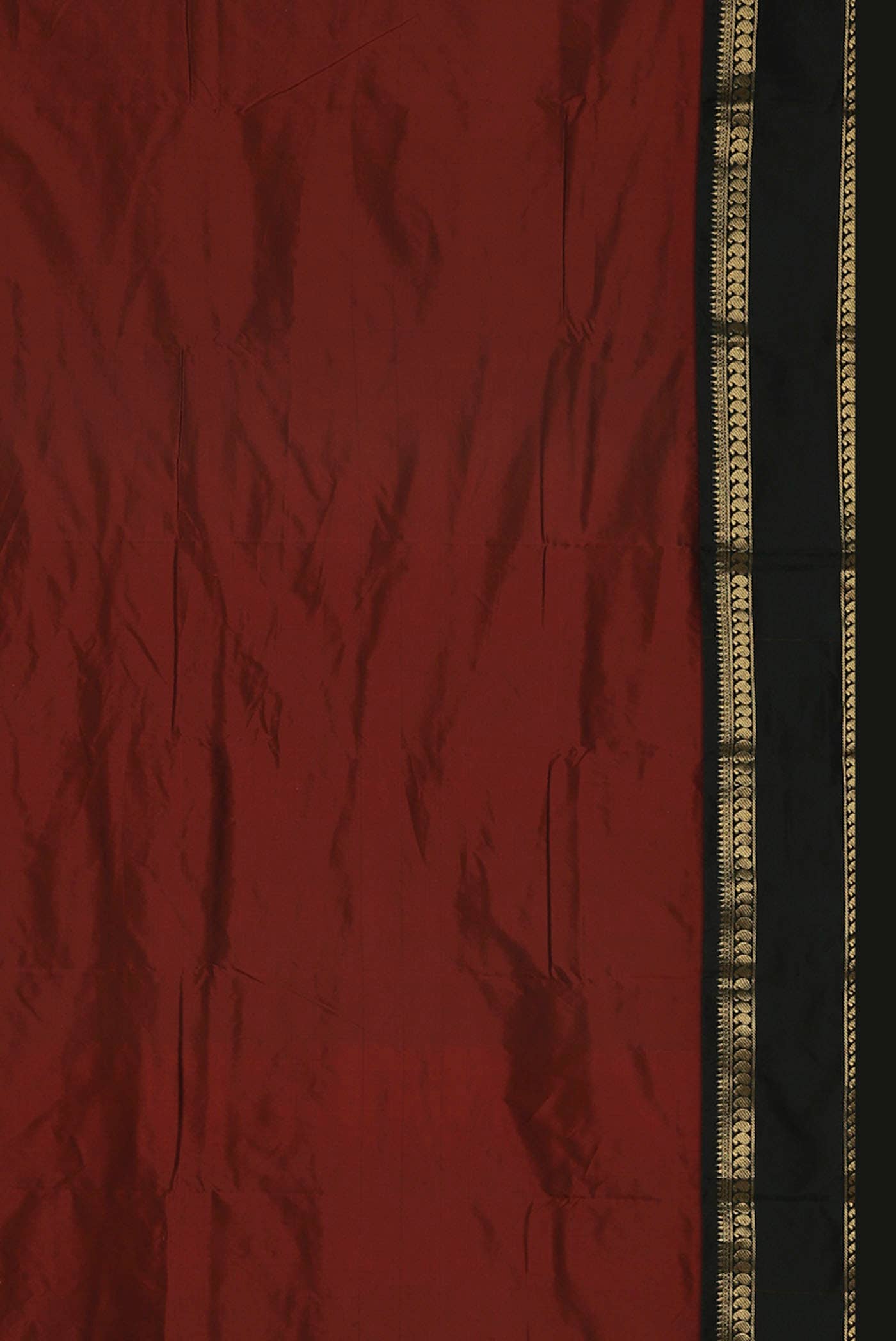 Red Blended Bangalore Silk Saree