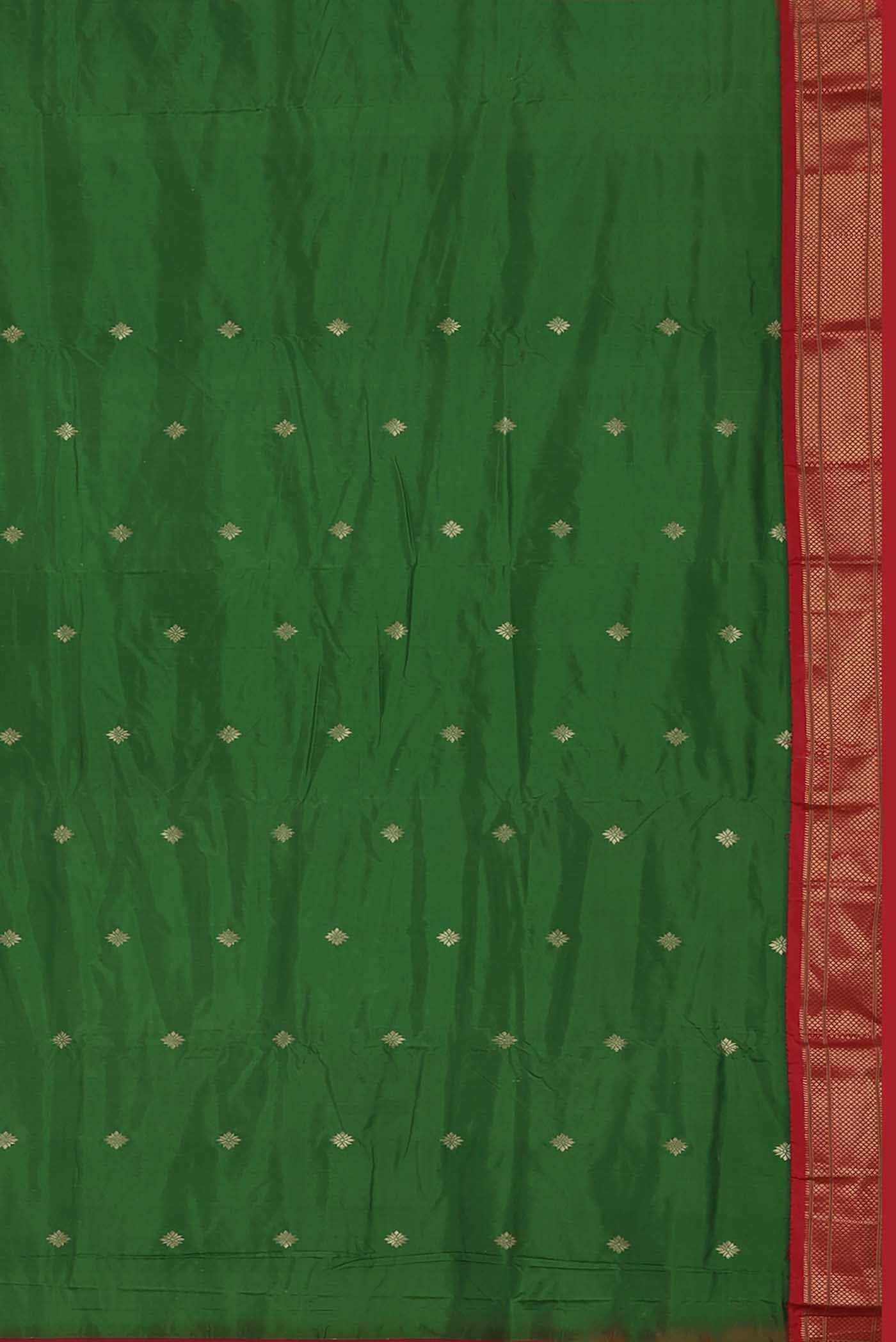 Green Bangalore Silk Saree