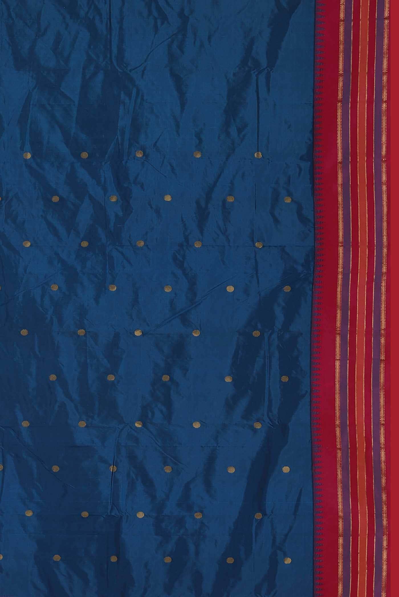 Blue Bangalore Silk Saree