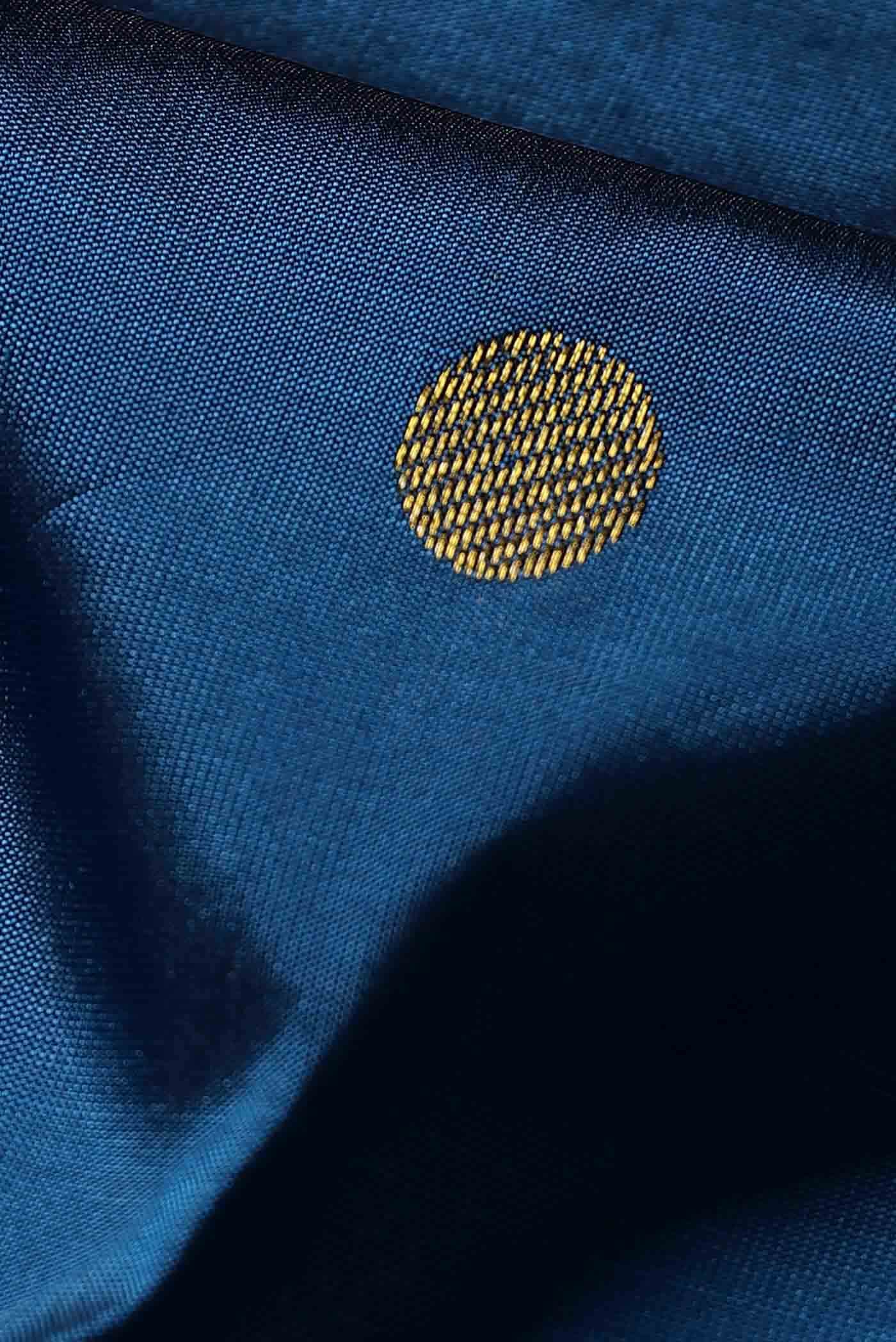 Blue Bangalore Silk Saree