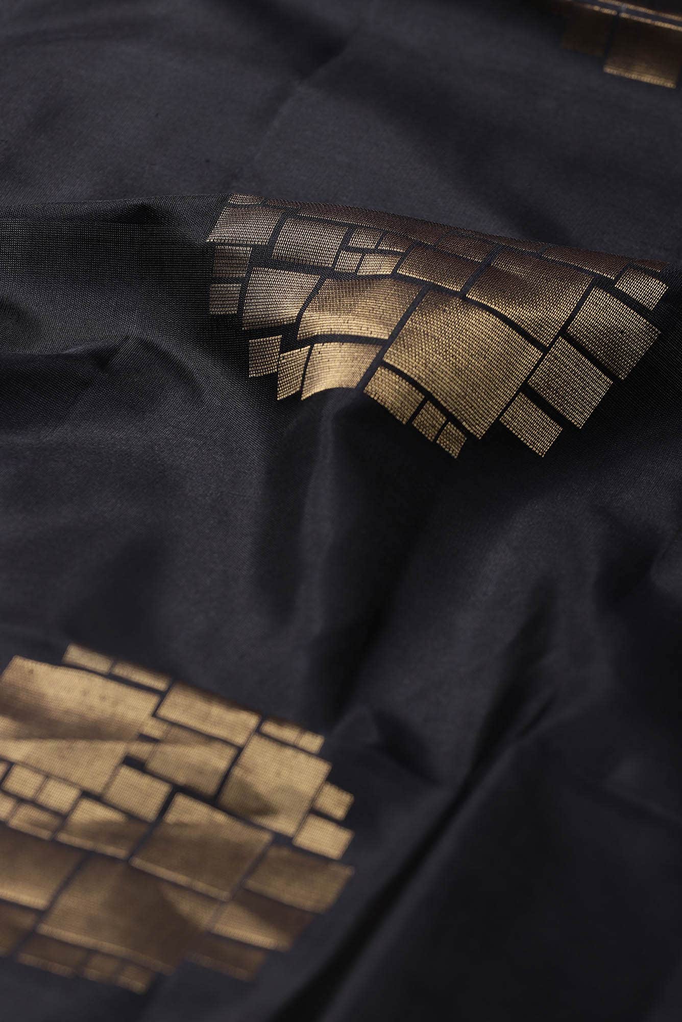 Black Soft Silk Saree