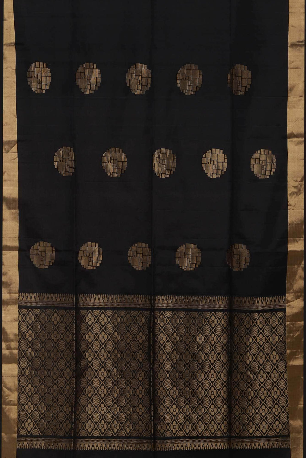 Black Soft Silk Saree