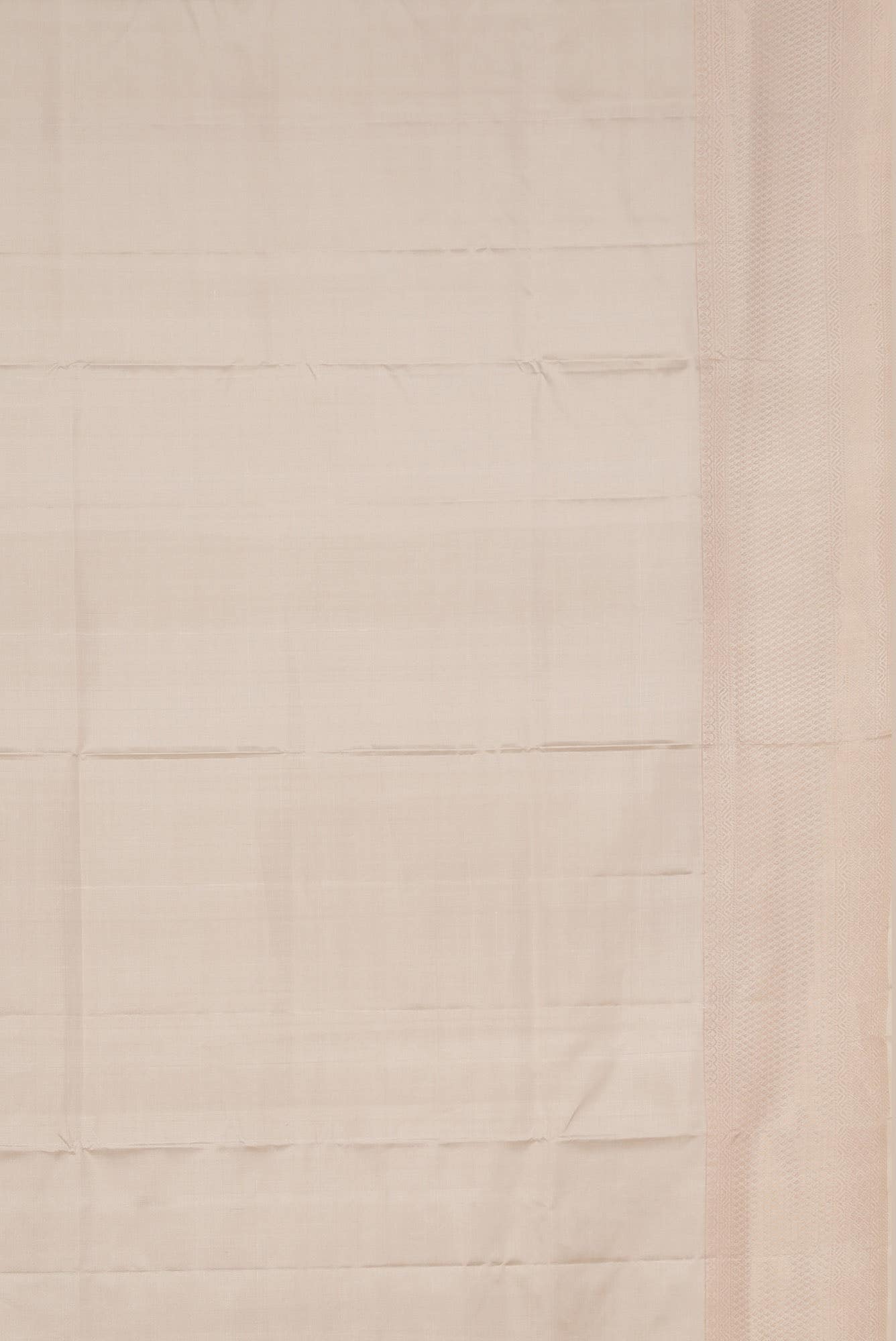 Cream Soft Silk Saree