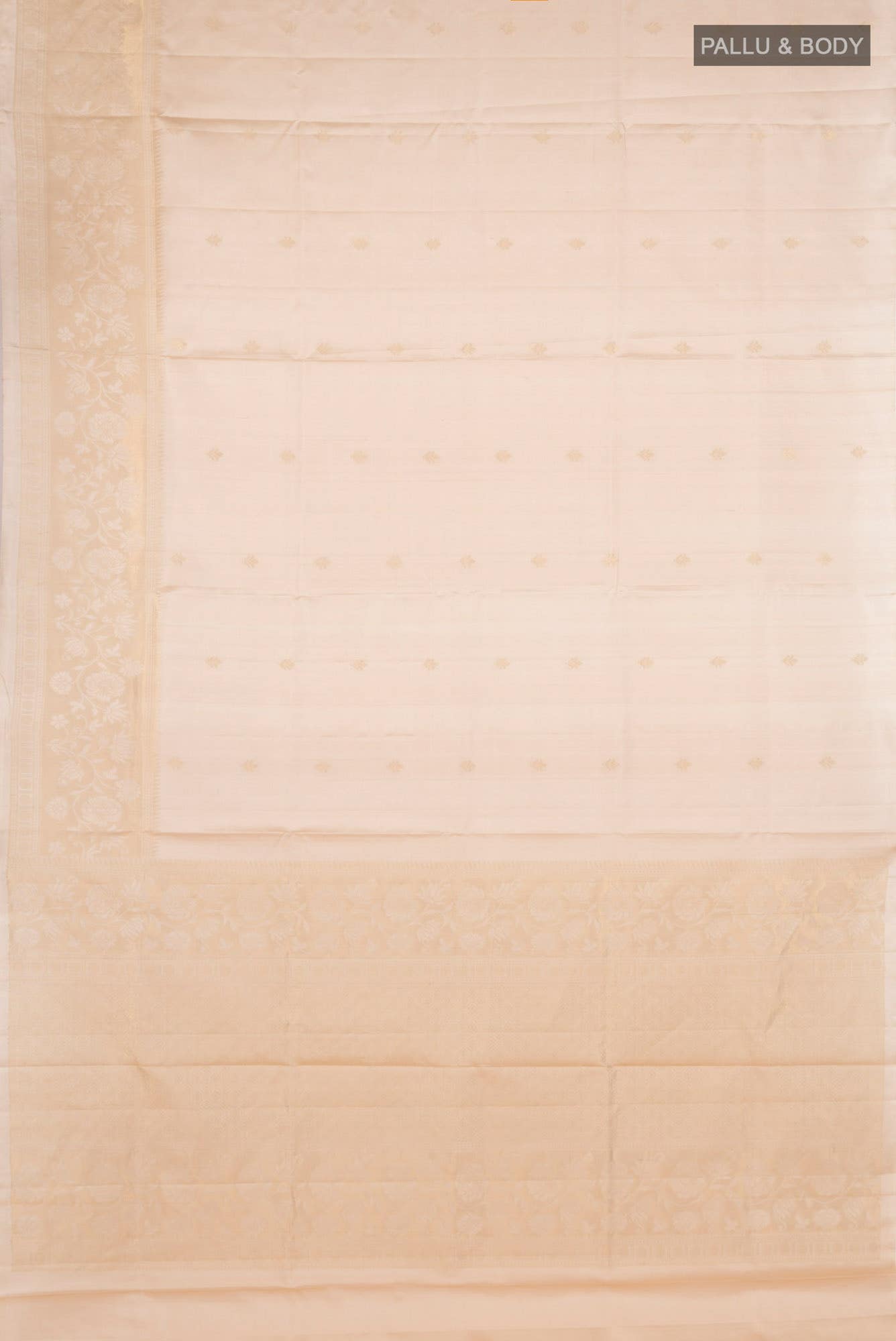Beige Soft Silk Saree