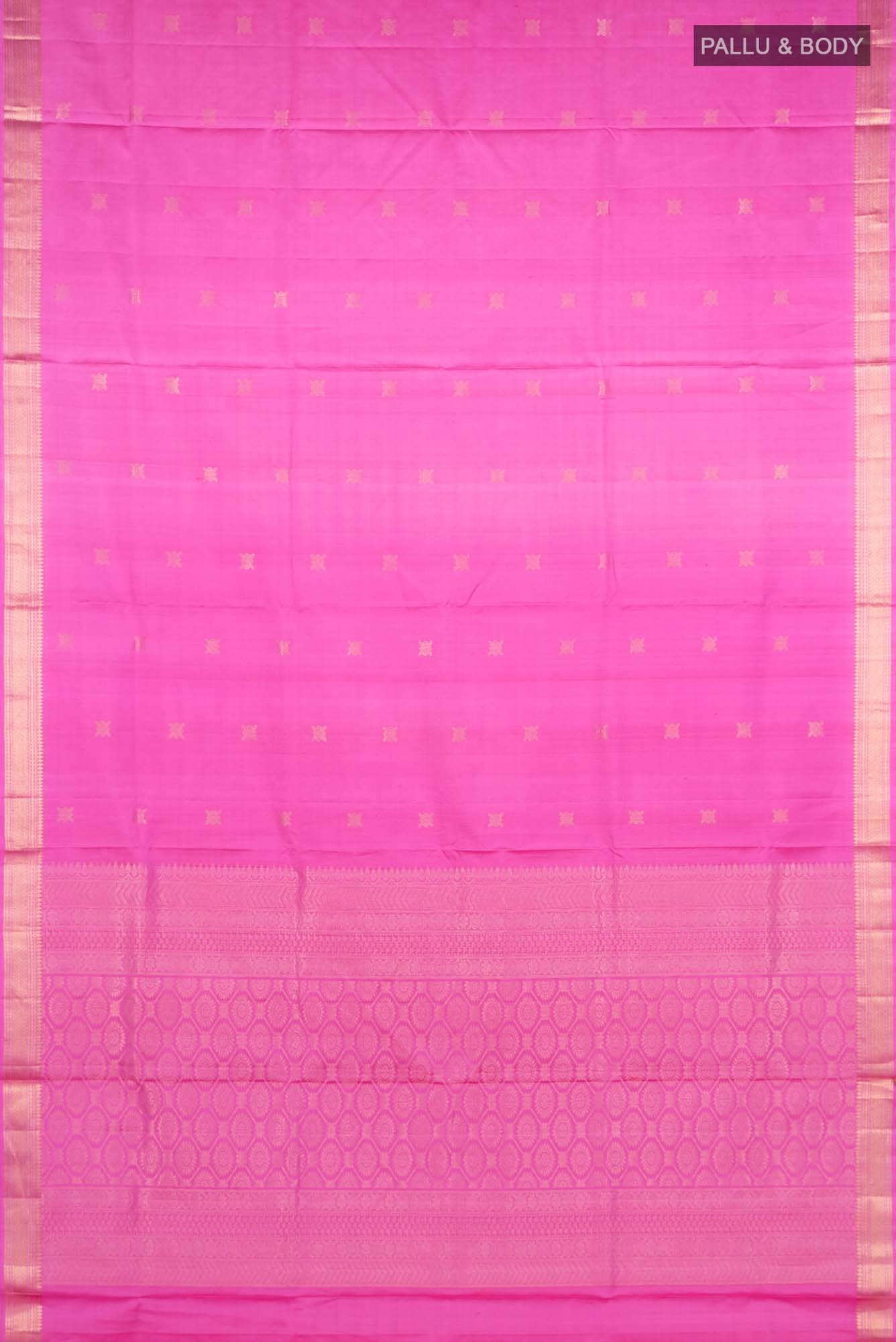 Dark Pink Soft Silk Saree