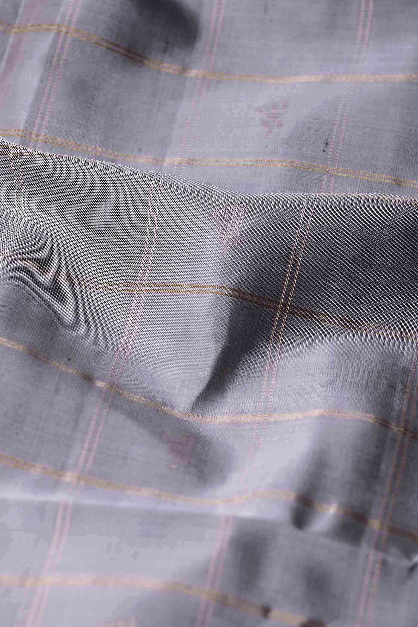 Grey Soft Silk Saree