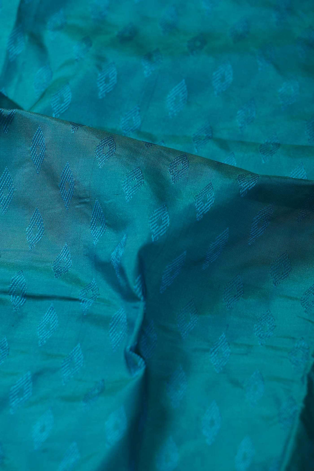 Blue Blended Bangalore Silk Saree