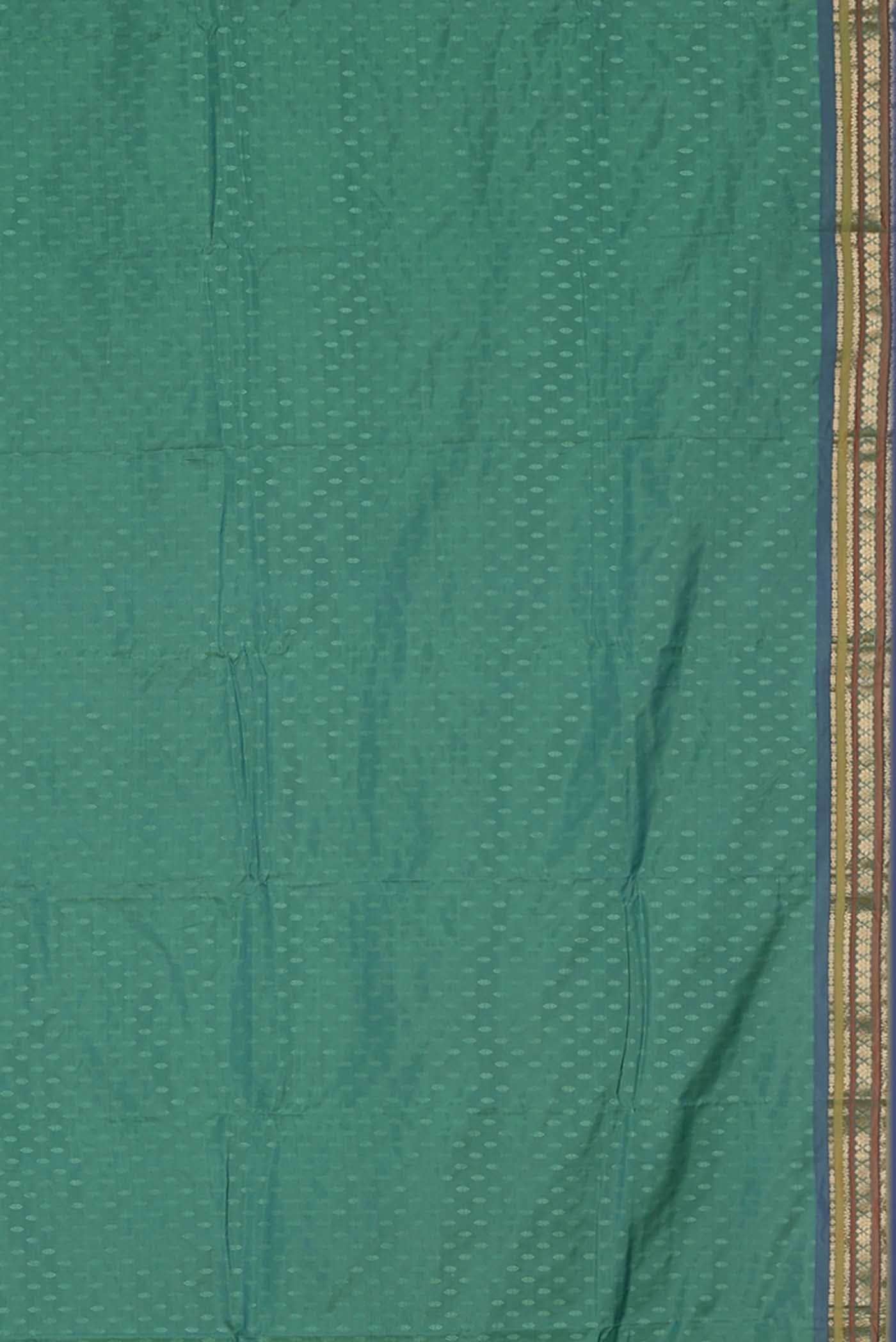 Green Blended Bangalore Silk Saree